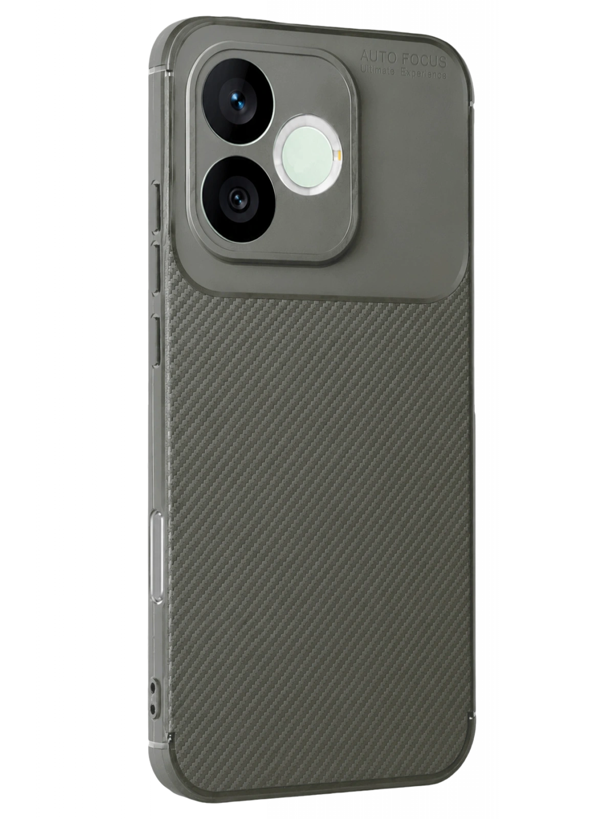 Newface Huawei Honor 600 Lite Auto Focus Karbon Kapak - Gri
