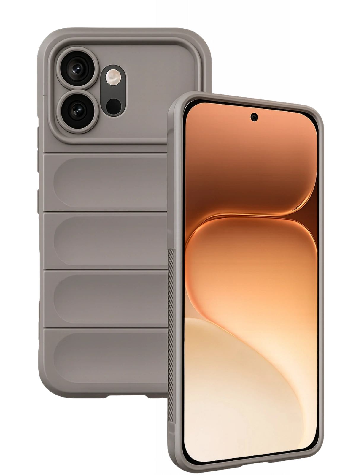 Newface Huawei Honor 600 Optimum Silikon - Gri