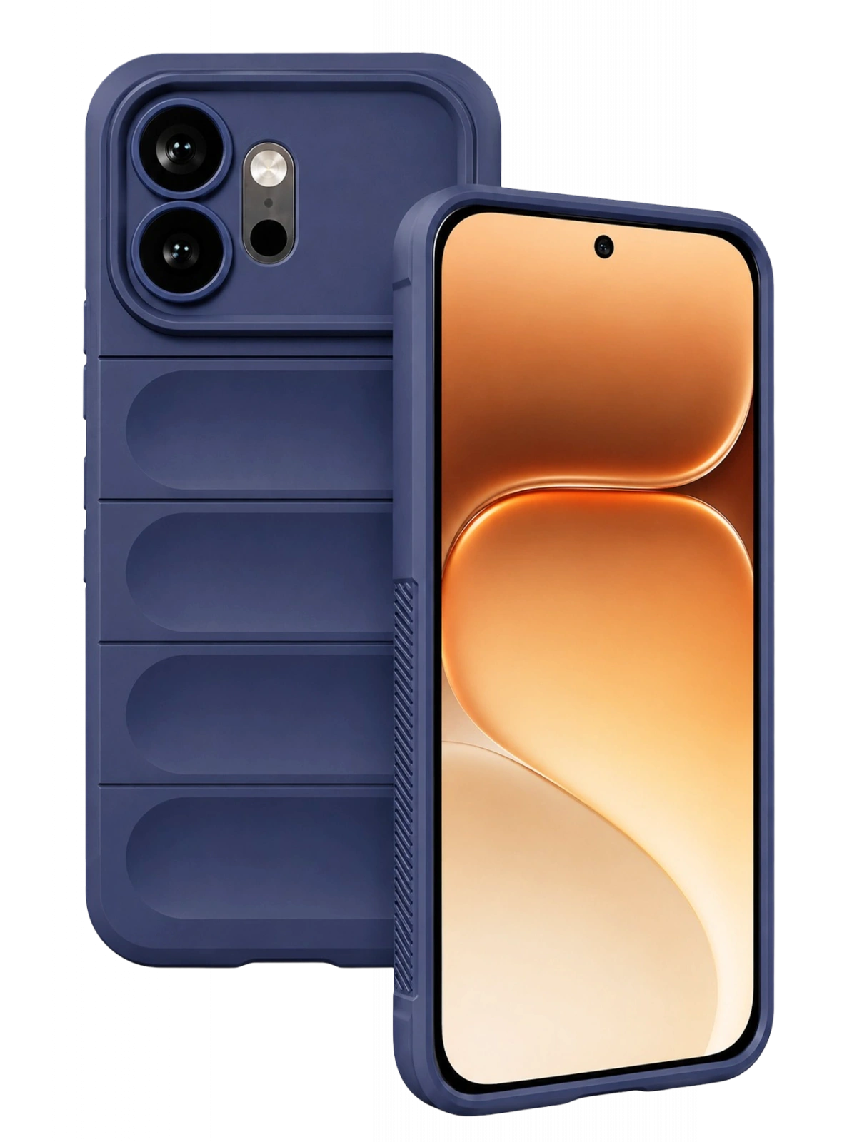 Newface Huawei Honor 600 Optimum Silikon - Lacivert