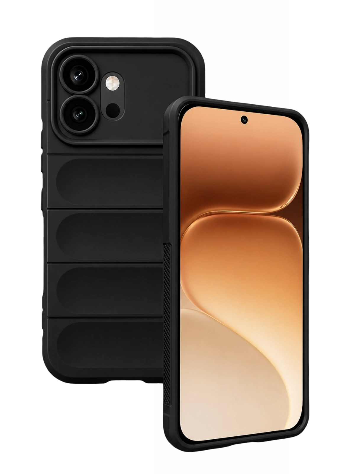 Newface Huawei Honor 600 Optimum Silikon - Siyah