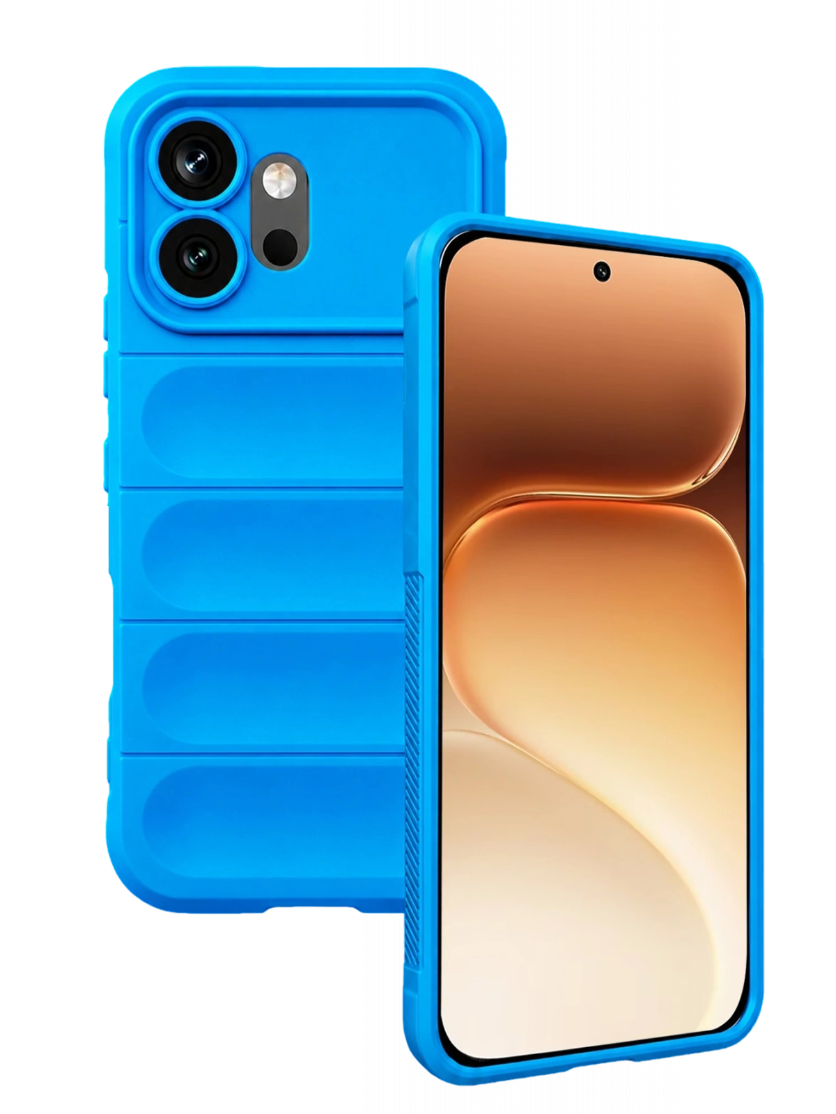 Newface Huawei Honor 600 Optimum Silikon - Sky Blue
