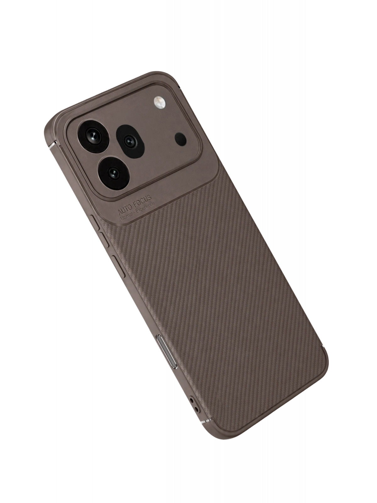 Newface Huawei Honor 600 Pro Auto Focus Karbon Kapak - Gri