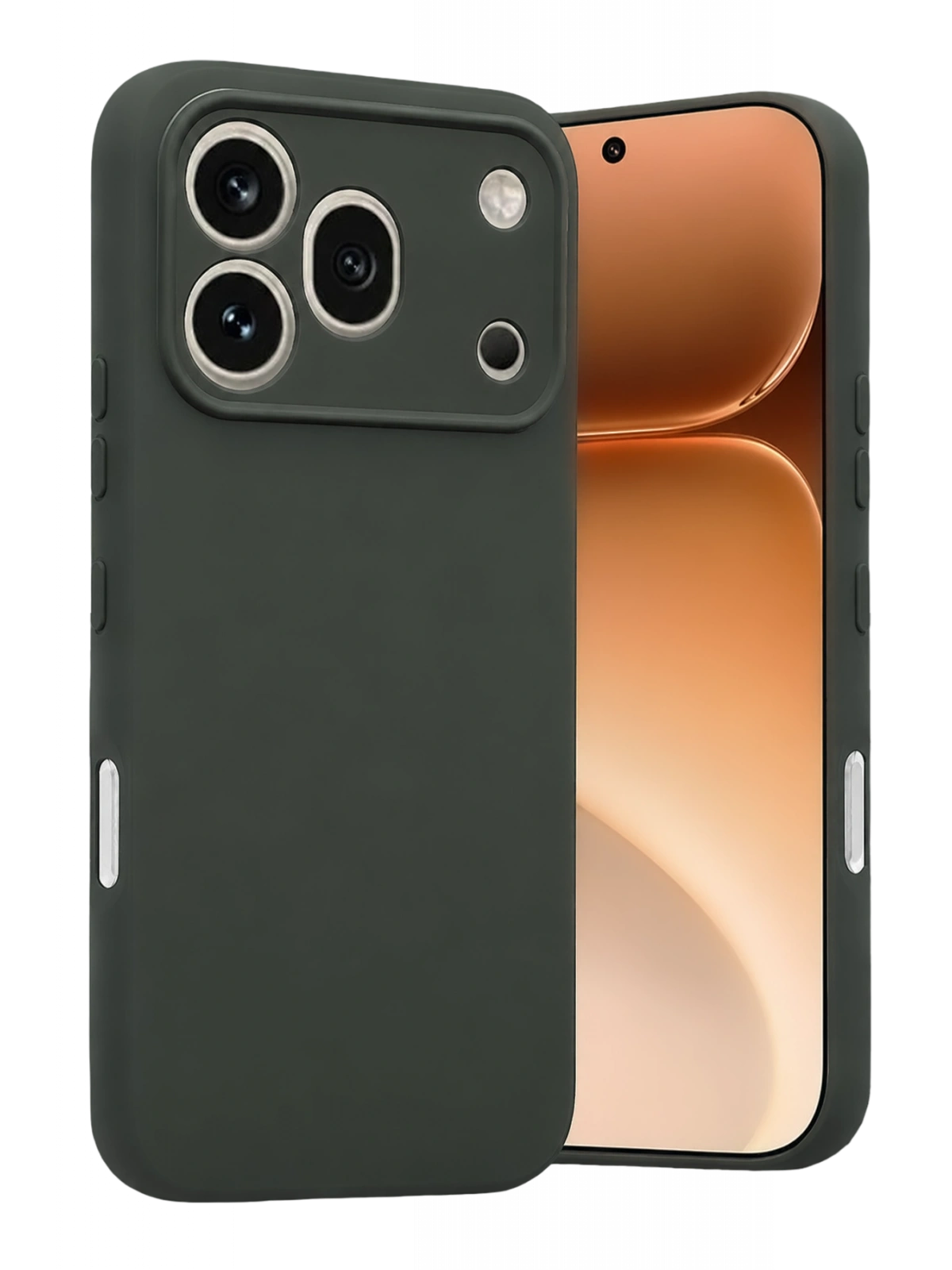 Newface Huawei Honor 600 Pro First Silikon - Koyu Yeşil