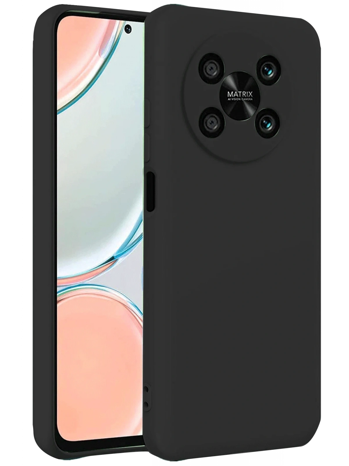 Newface Huawei Nova Y90 Kılıf First Silikon - Siyah