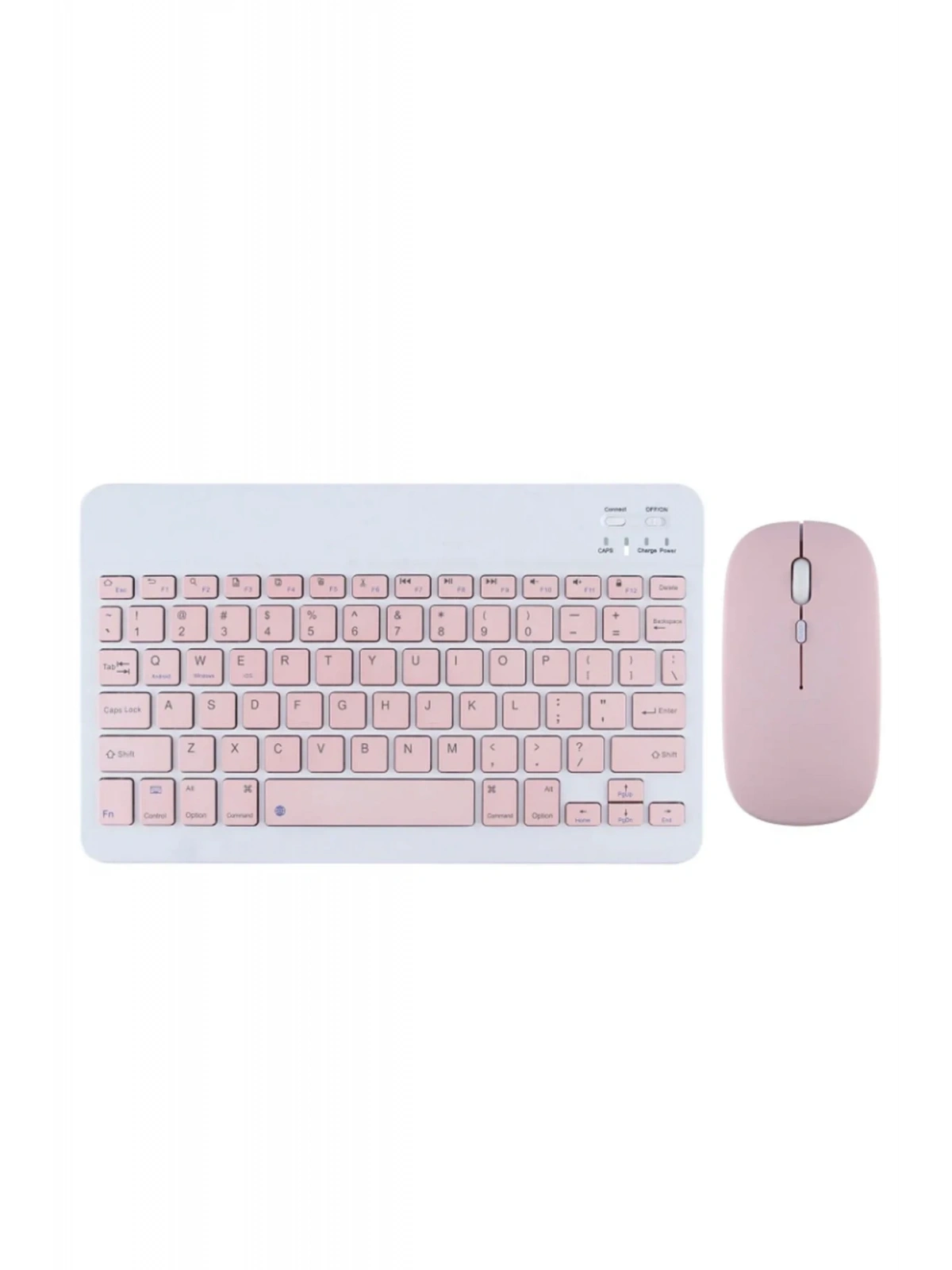 Newface KYB71 Kablosuz Türkçe Q Klavye Mouse Set - Pembe