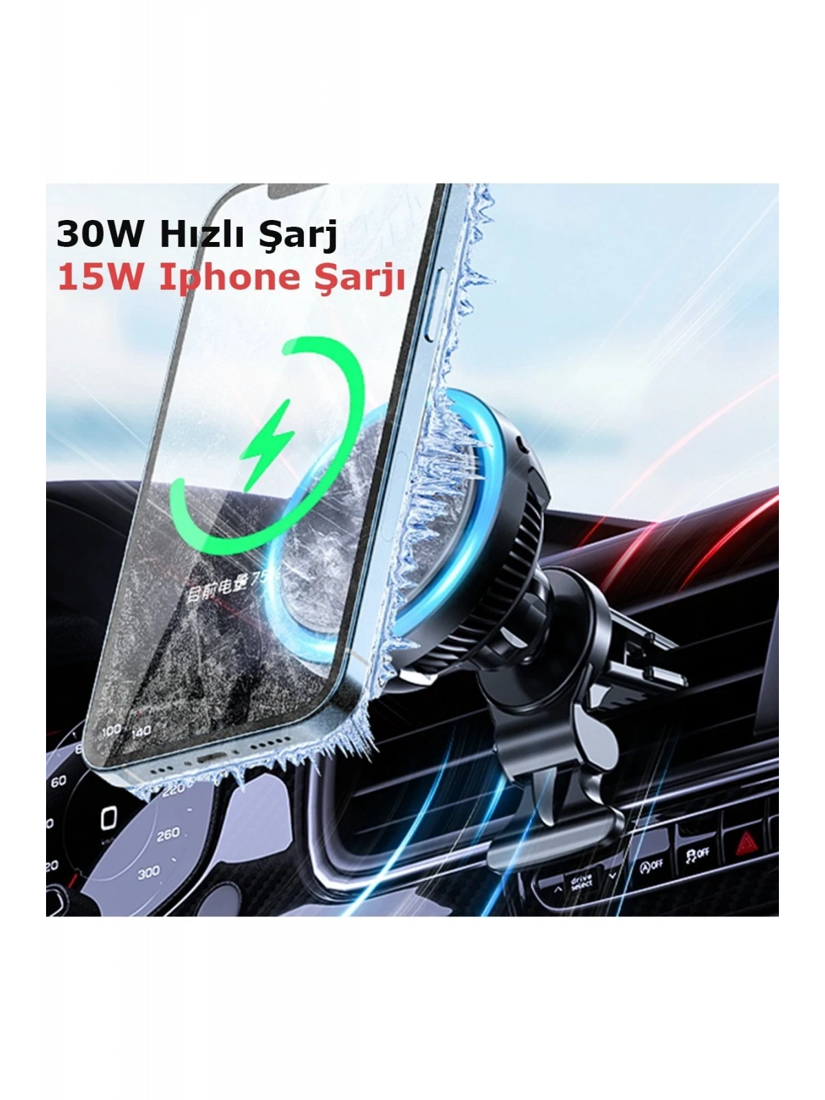 Newface Memo GW02 Magsafe Araç Tutucu