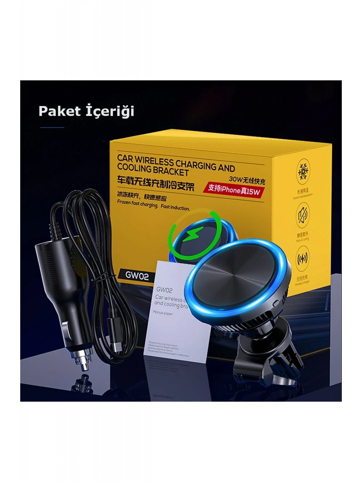 Newface Memo GW02 Magsafe Araç Tutucu