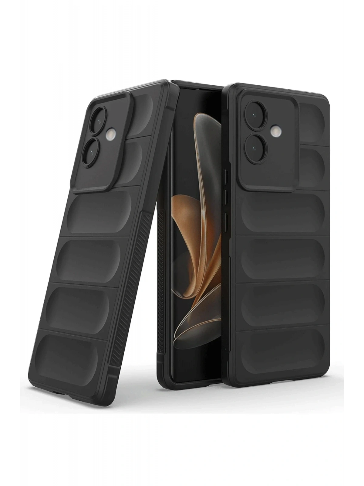 Newface Oppo A3 Kılıf Optimum Silikon - Siyah