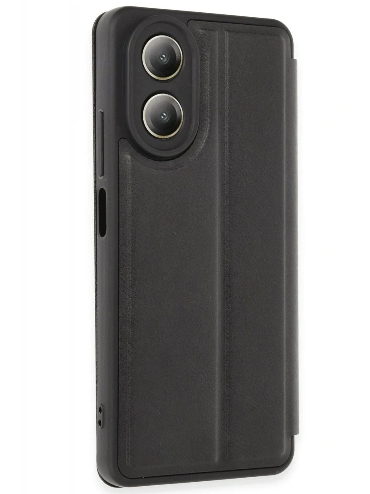 Newface Oppo A38 Kılıf Flip Cover - Siyah