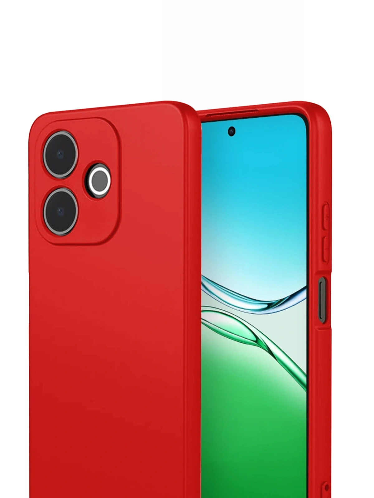 Newface Oppo A5 Pro 4G First Silikon - Kırmızı