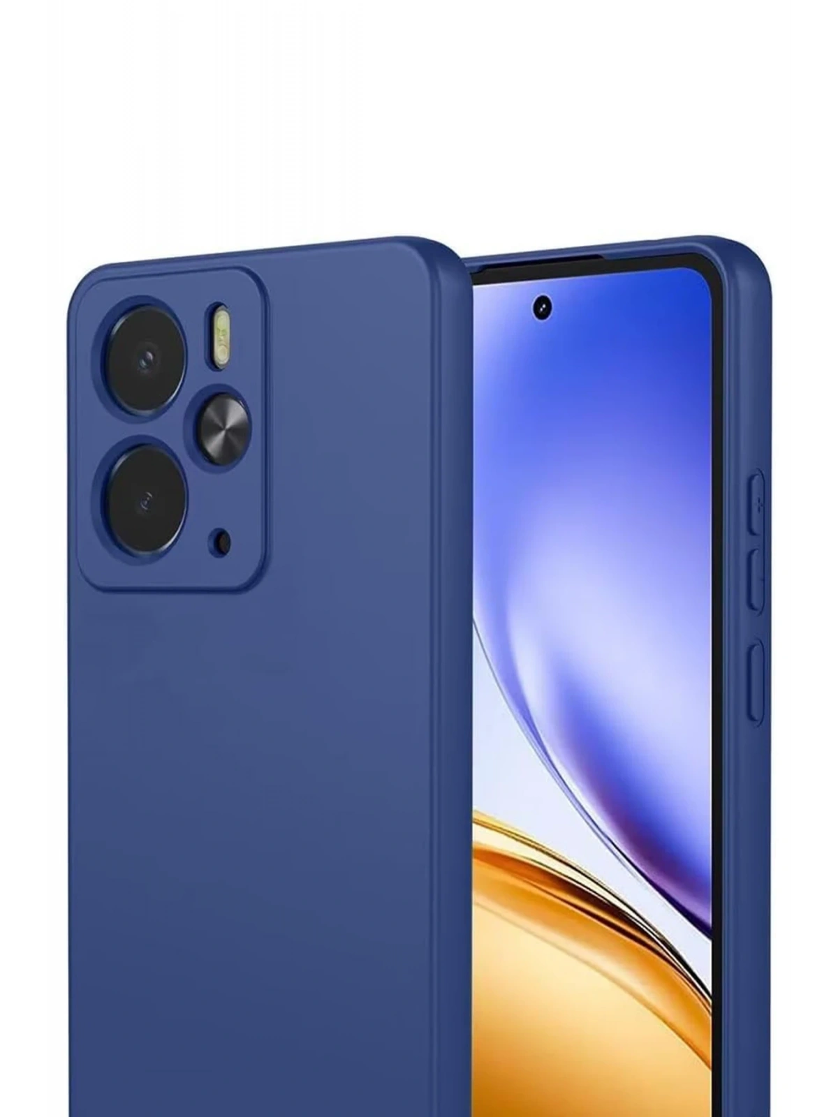 Newface Oppo Reno 14 First Silikon - Lacivert