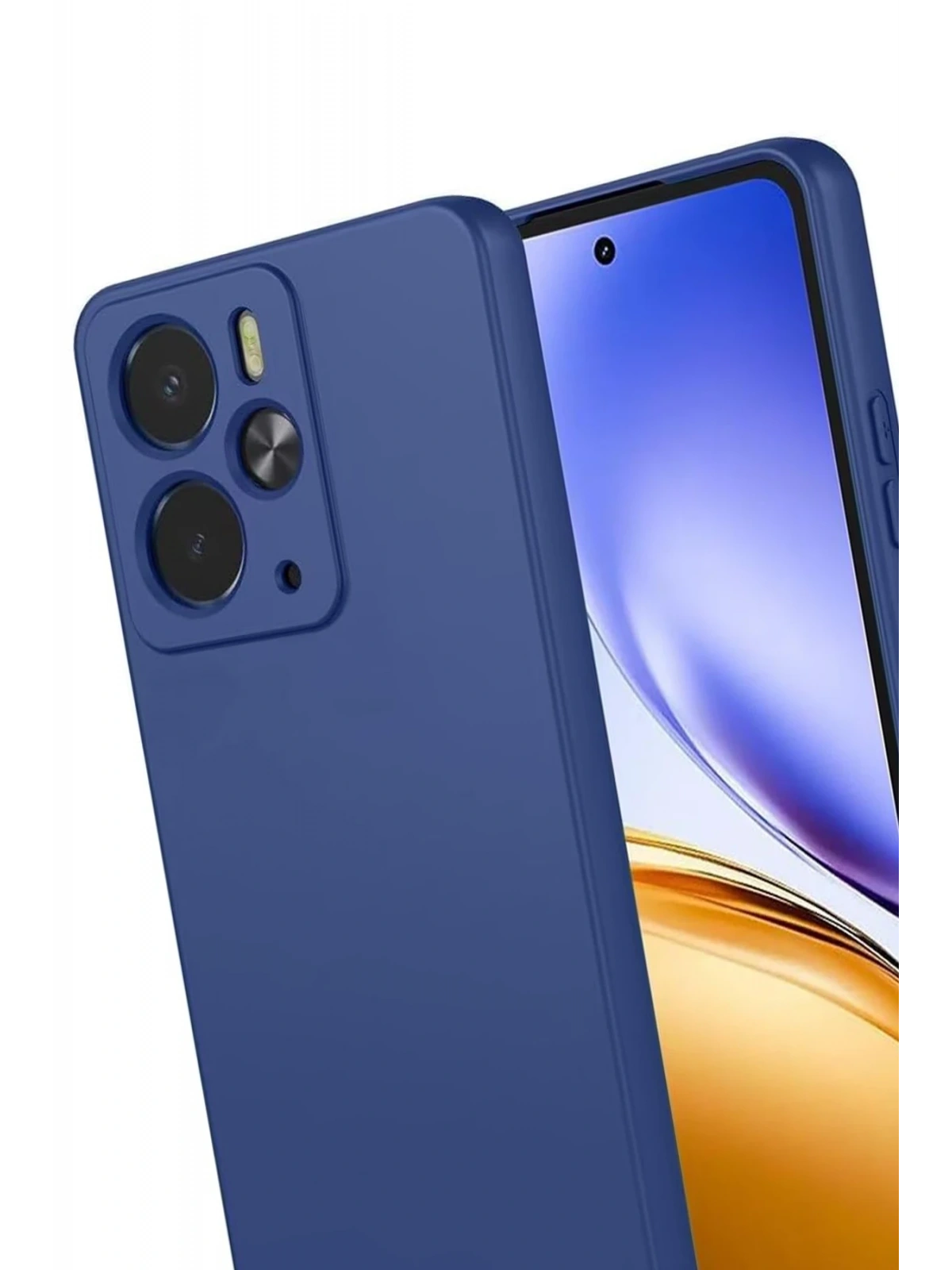 Newface Oppo Reno 14 First Silikon - Lacivert