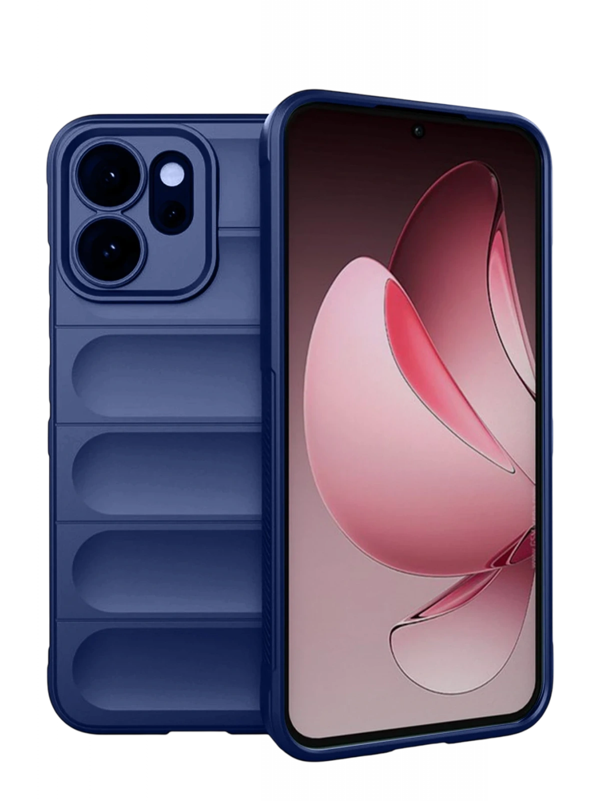 Newface Oppo Reno 14 Optimum Silikon - Lacivert