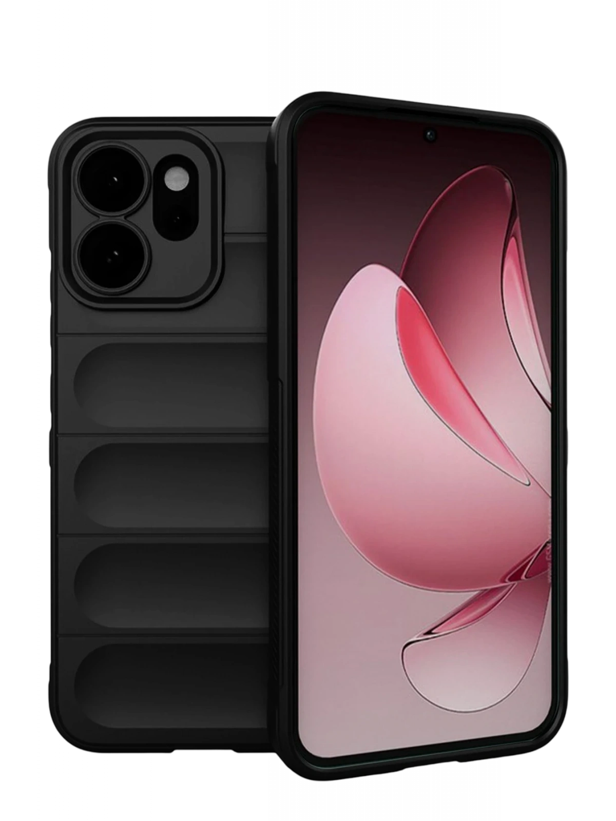 Newface Oppo Reno 14 Optimum Silikon - Siyah
