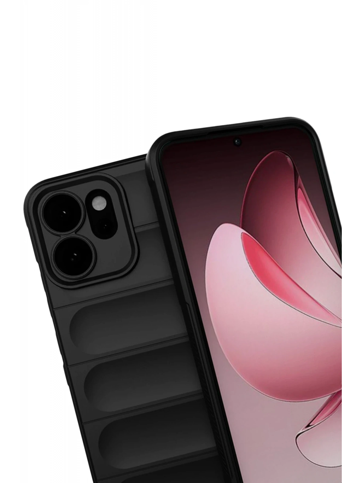 Newface Oppo Reno 14 Optimum Silikon - Siyah