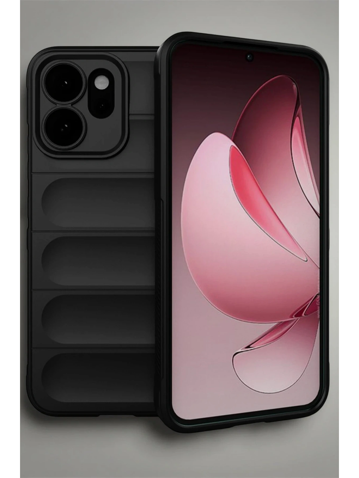 Newface Oppo Reno 14 Optimum Silikon - Siyah