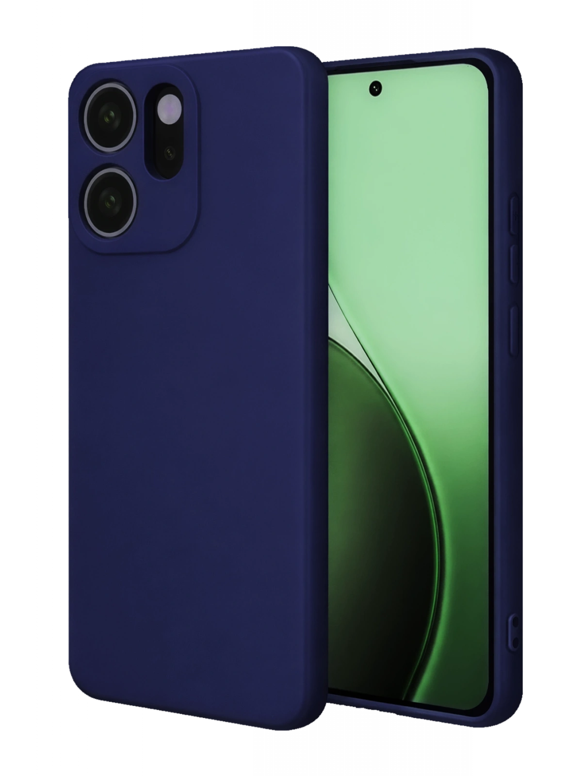 Newface Oppo Reno 14F First Silikon - Lacivert
