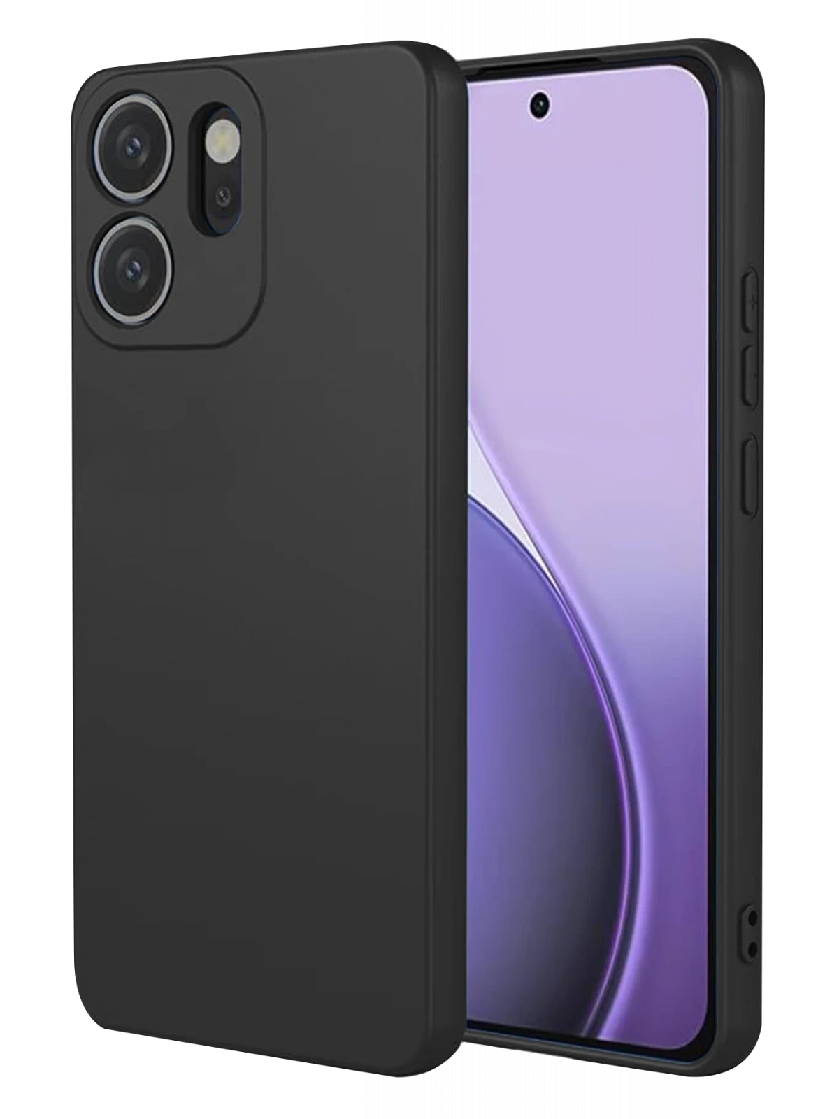 Newface Oppo Reno 14F First Silikon - Siyah