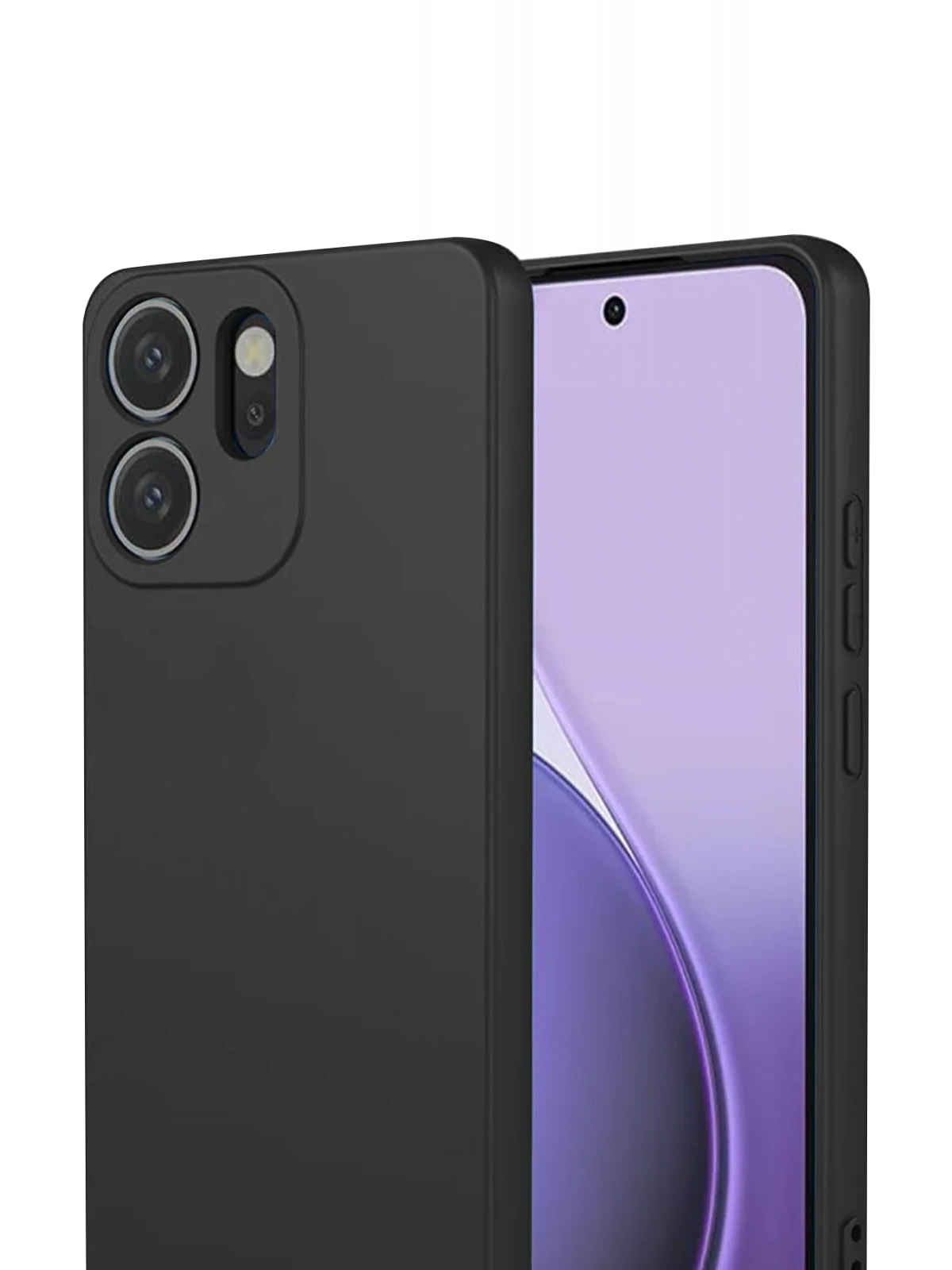 Newface Oppo Reno 14F First Silikon - Siyah