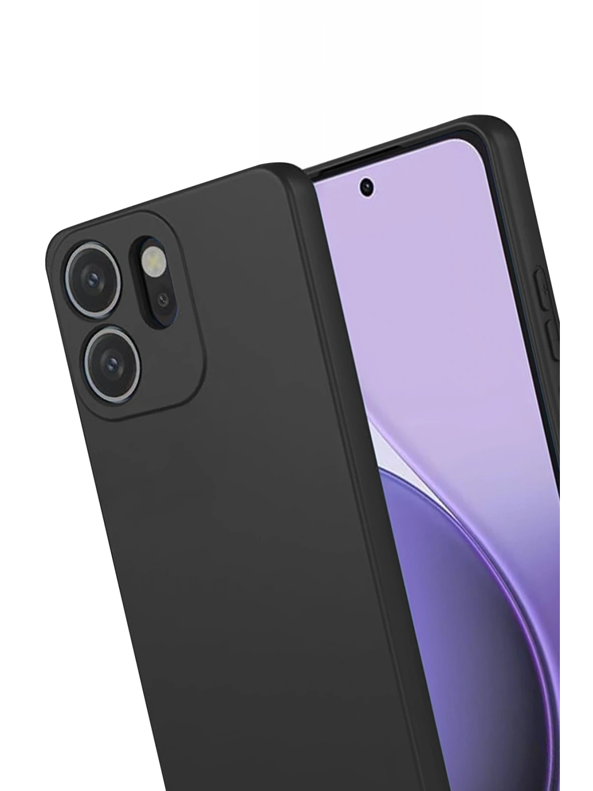 Newface Oppo Reno 14F First Silikon - Siyah