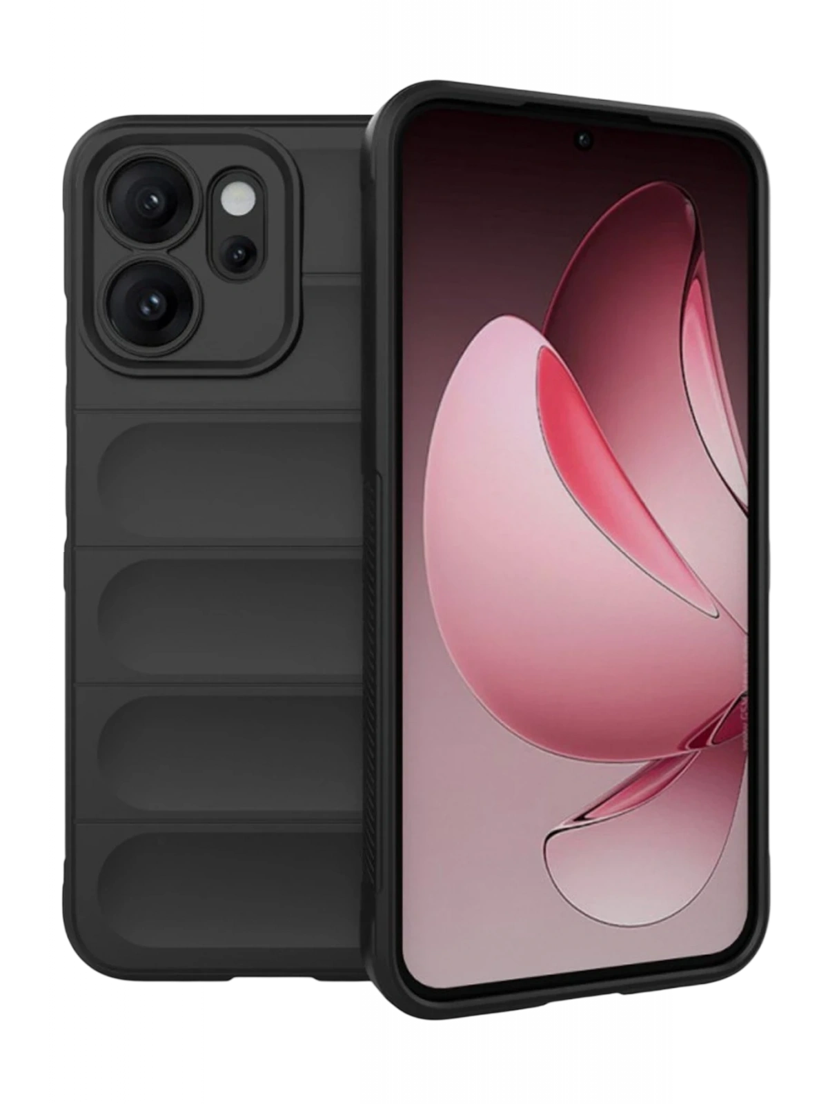 Newface Oppo Reno 14F Optimum Silikon - Siyah