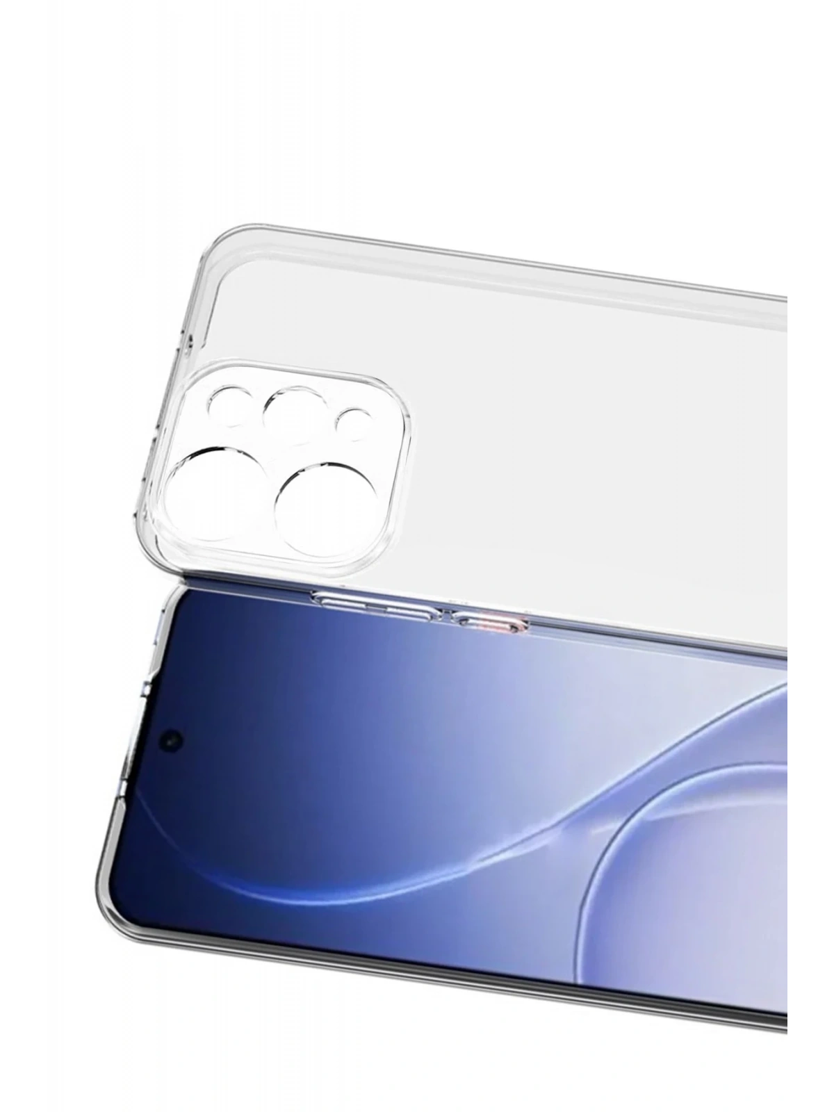 Newface Oppo Reno 15 Lüx Şeffaf Silikon - Şeffaf