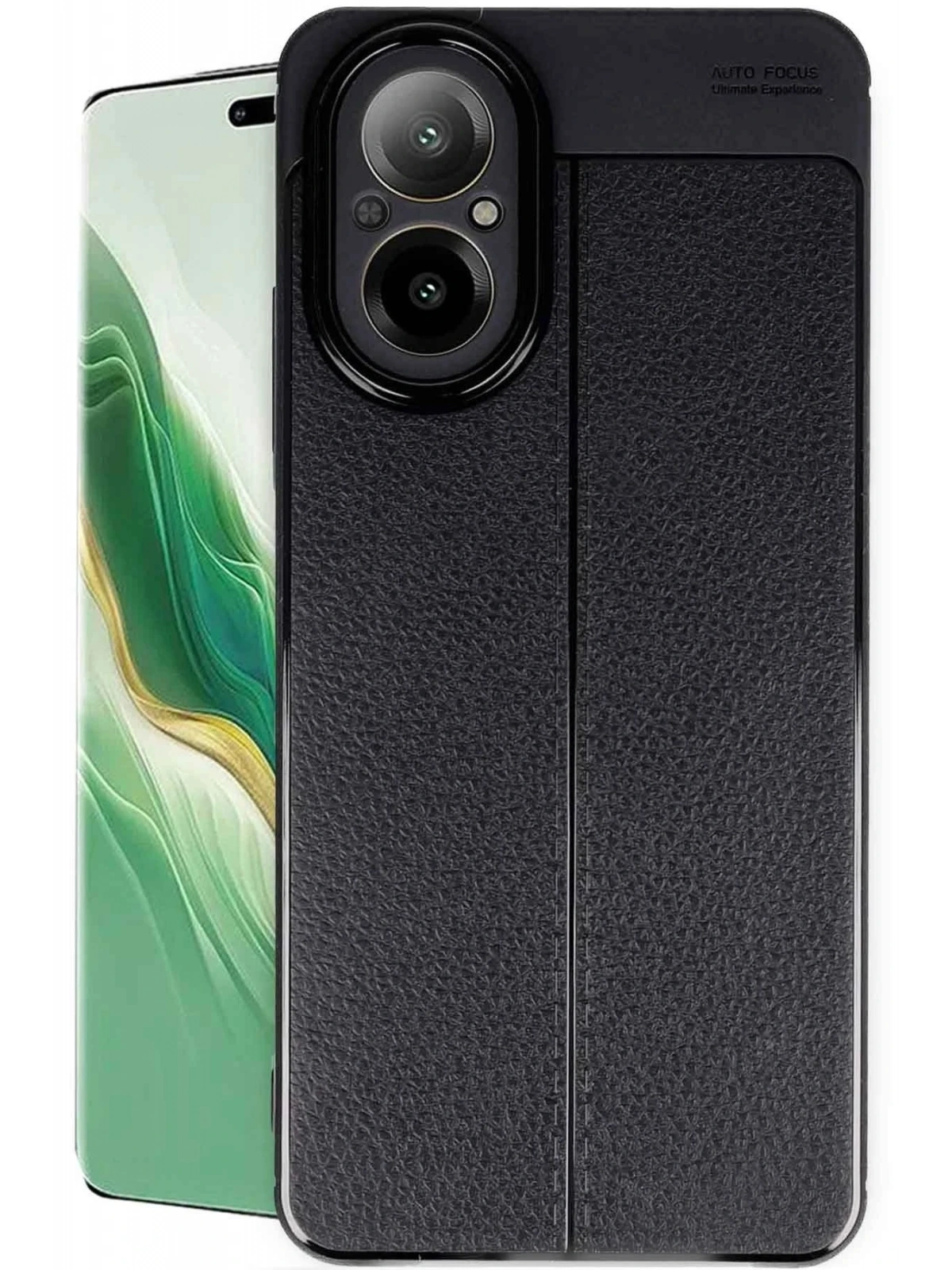 Newface Realme 12 Lite Kılıf Auto Focus Kapak - Siyah
