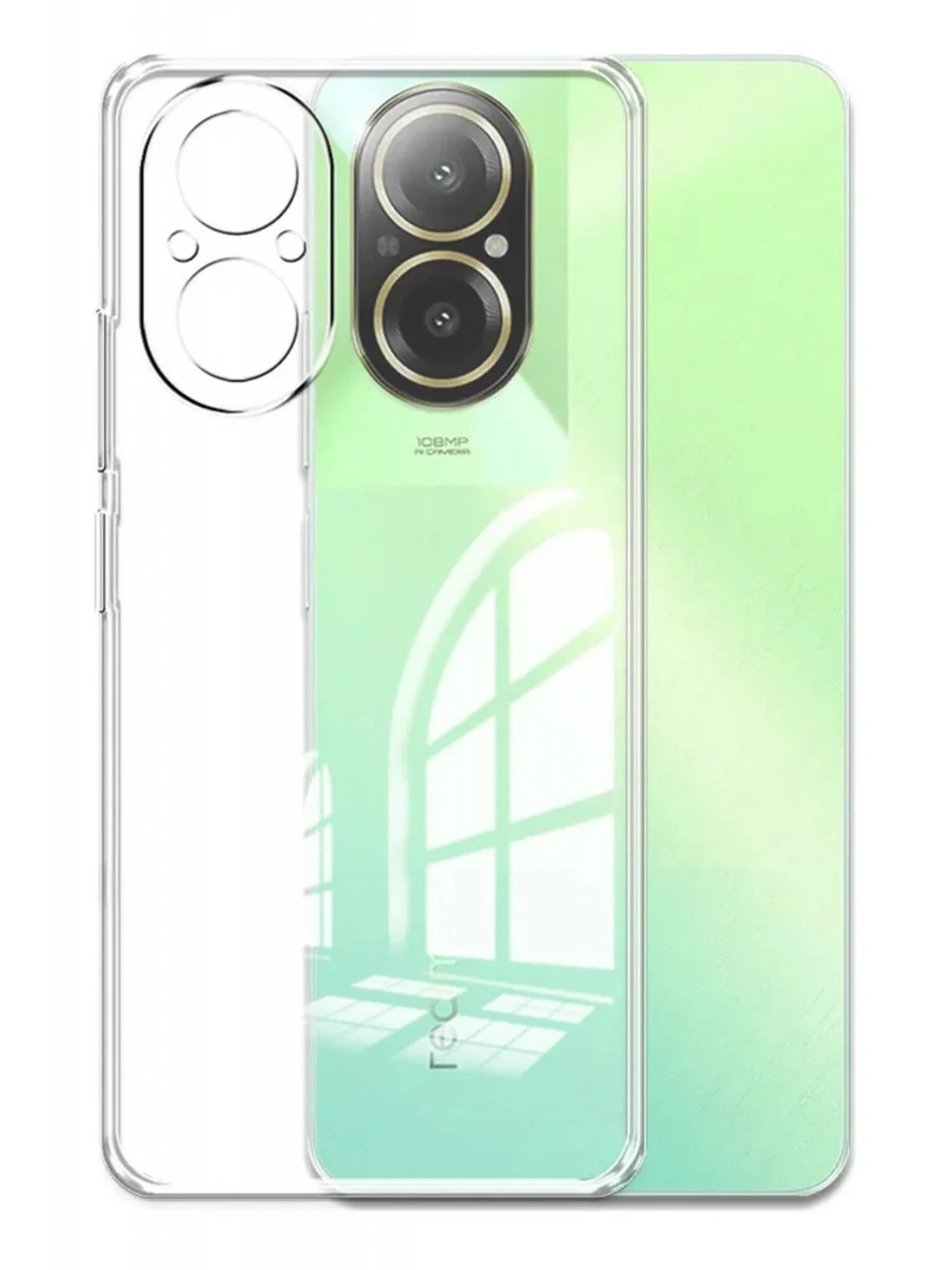 Newface Realme 12 Lite Kılıf Lüx Şeffaf Silikon
