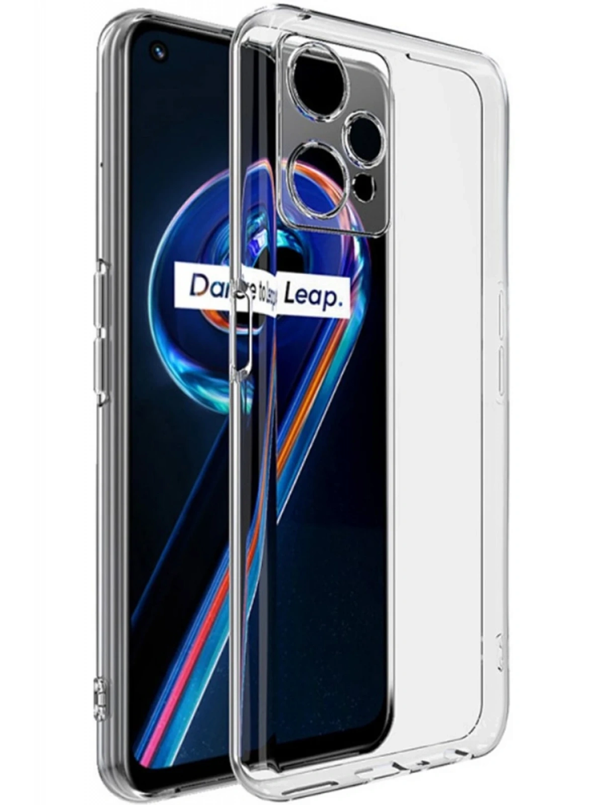 Newface Realme 9 Pro 5G Kılıf Lüx Şeffaf Silikon