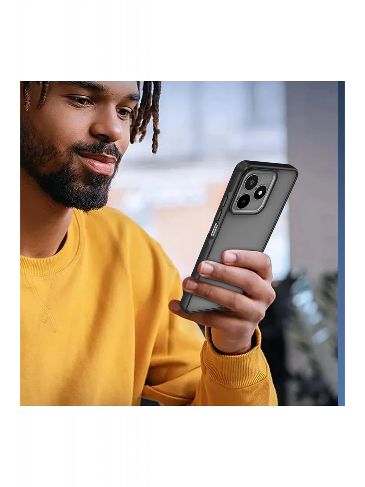 Newface Realme C53 Kılıf Elegant Kapak - Derin Mor