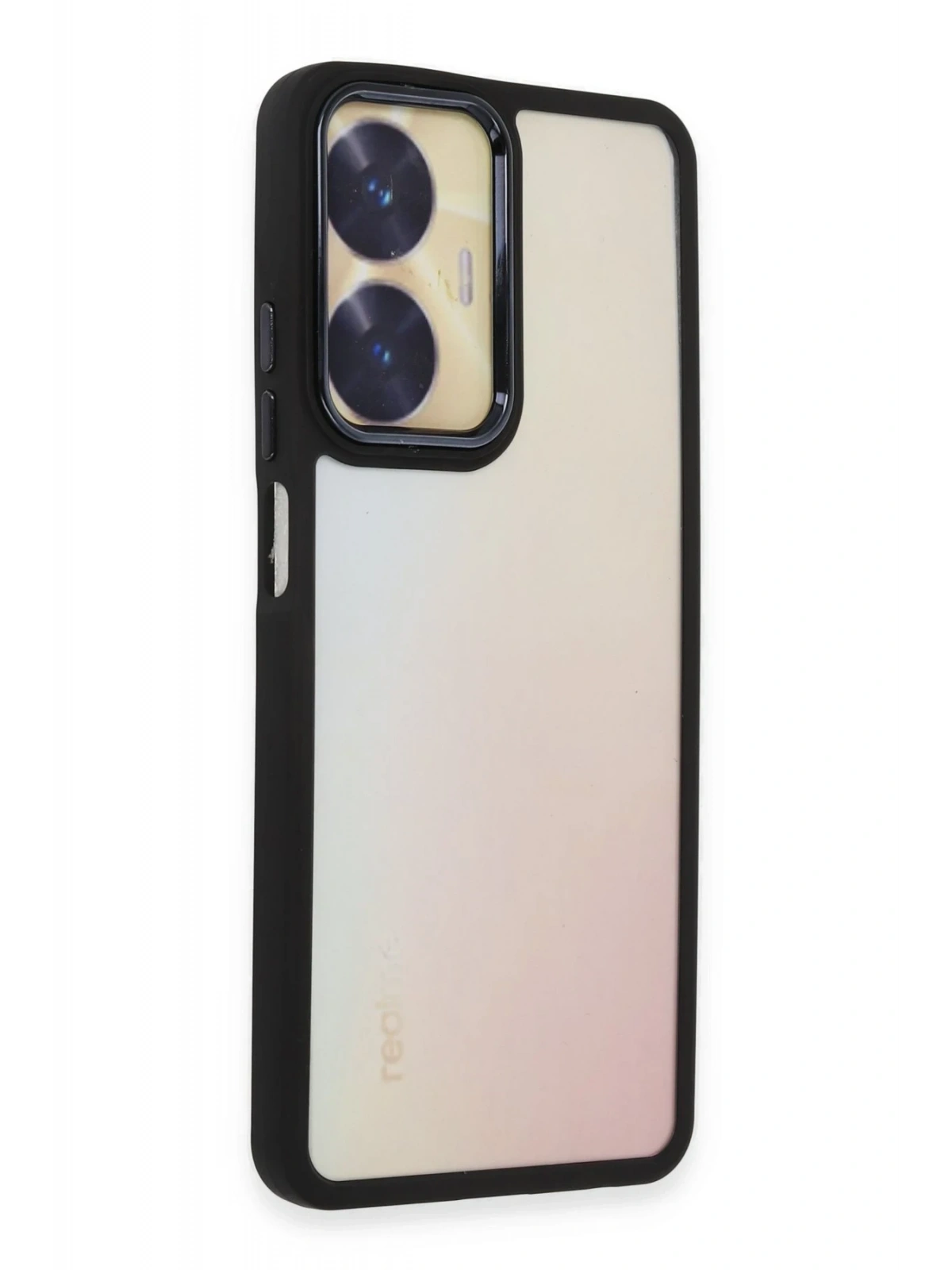 Newface Realme C55 Kılıf Dora Kapak - Siyah