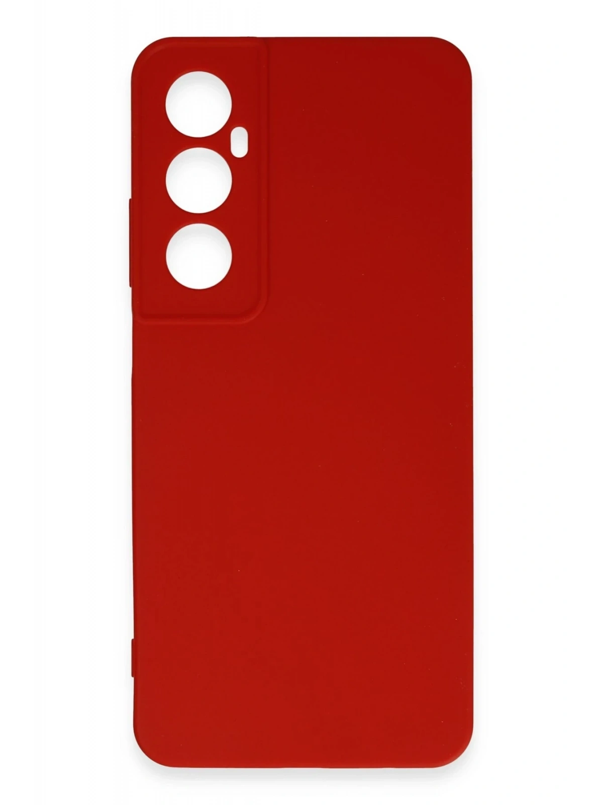 Newface Realme C65 Kılıf First Silikon - Kırmızı