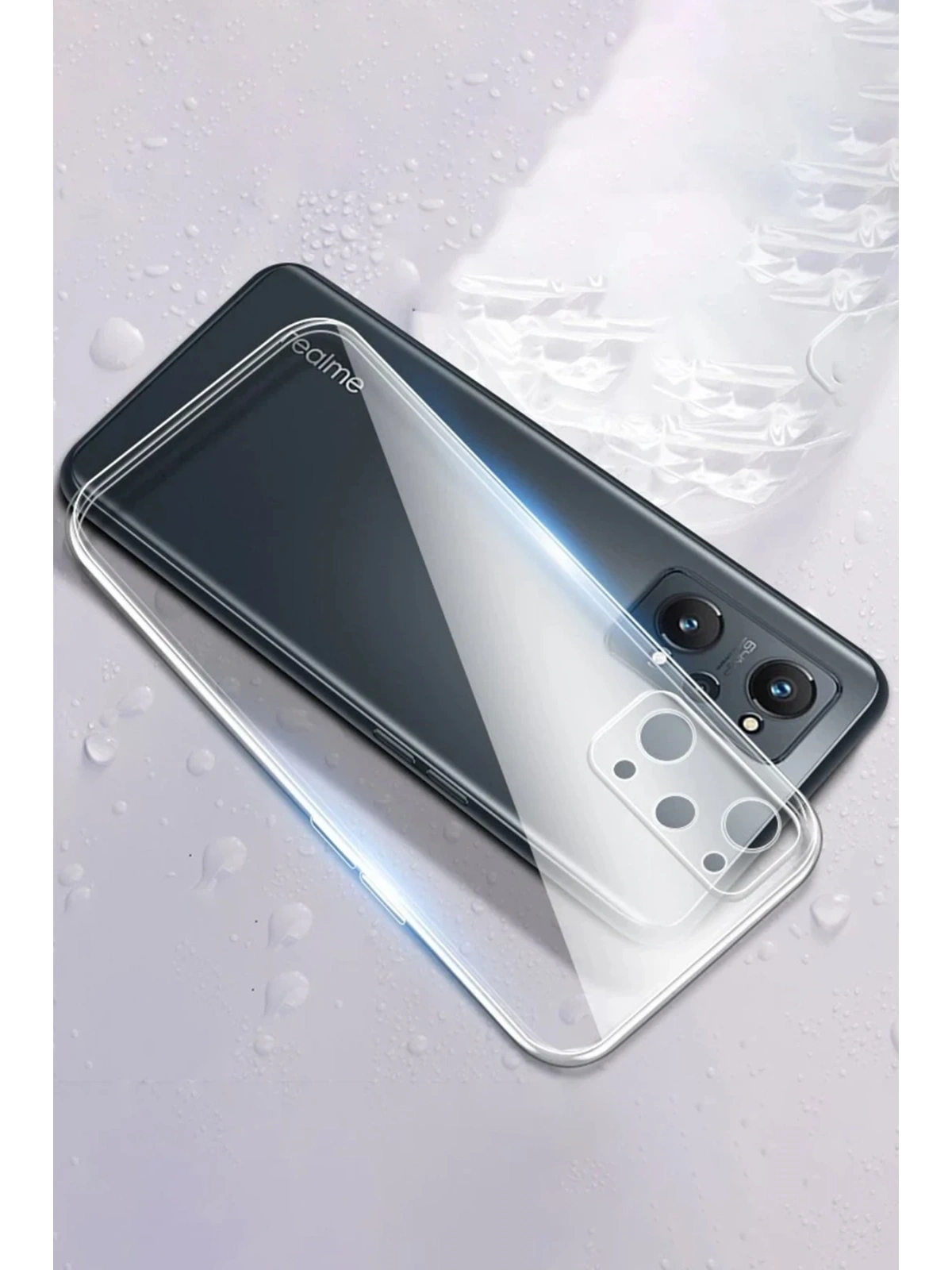 Newface Realme GT2 Pro 5G Kılıf Lüx Şeffaf Silikon