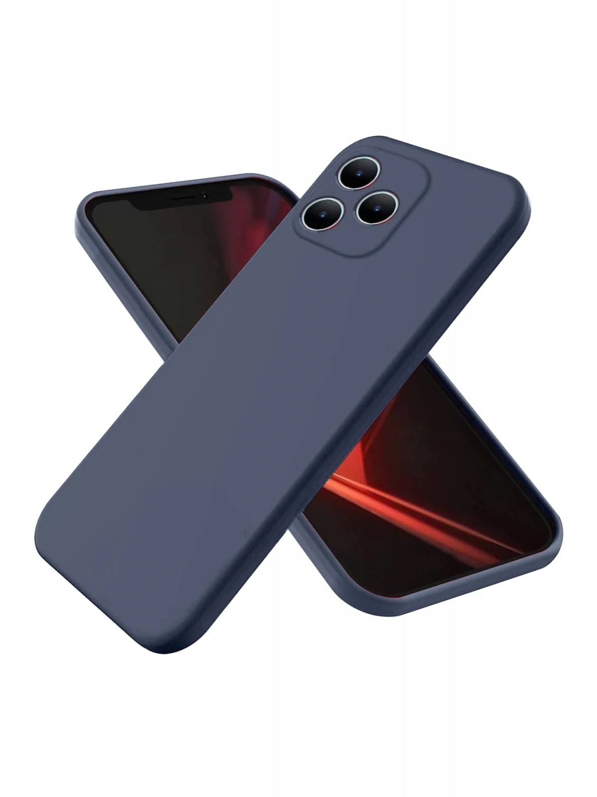 Newface Realme Note 50 4G Kılıf First Silikon - Lacivert