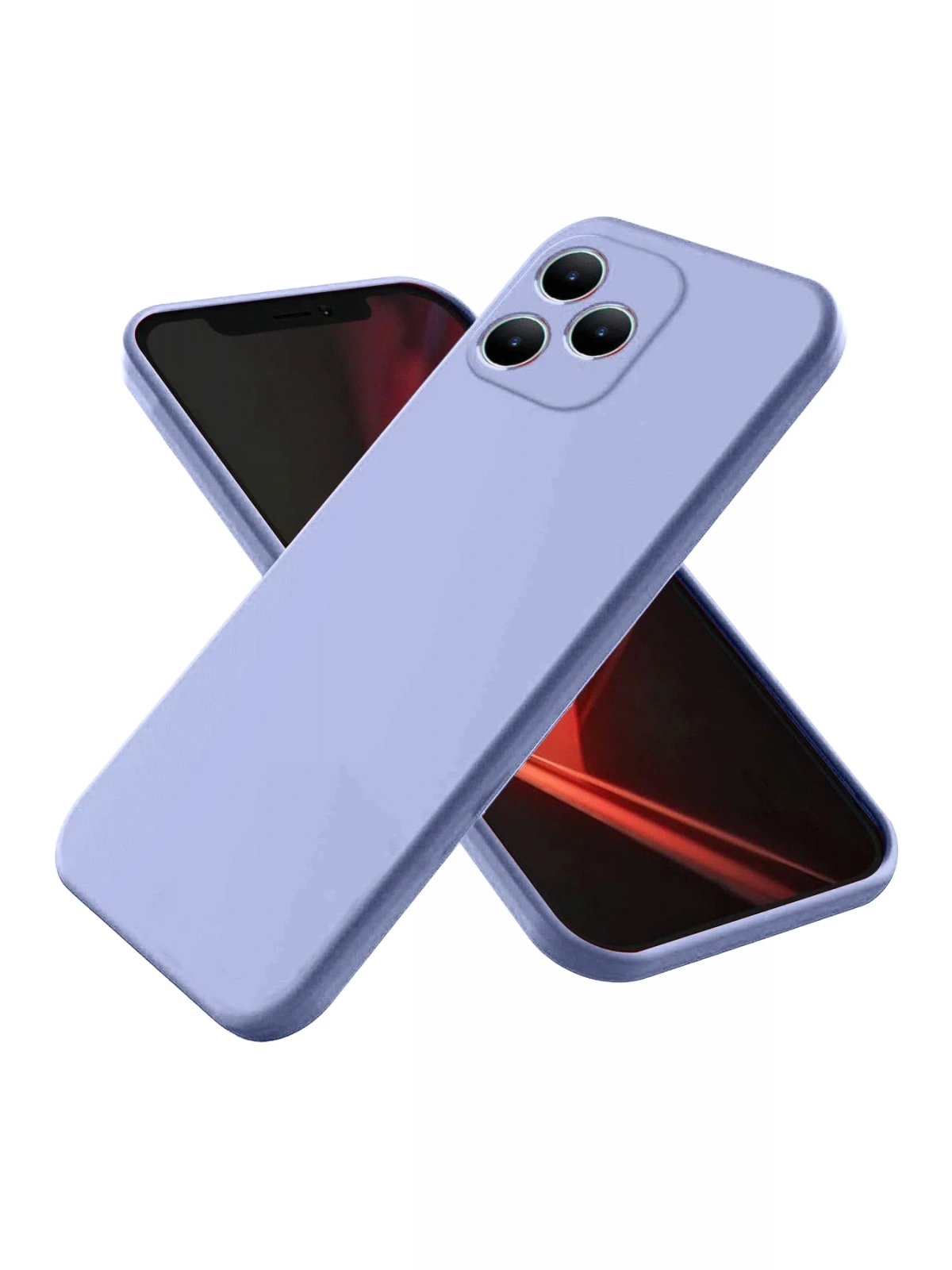 Newface Realme Note 50 4G Kılıf First Silikon - Lila