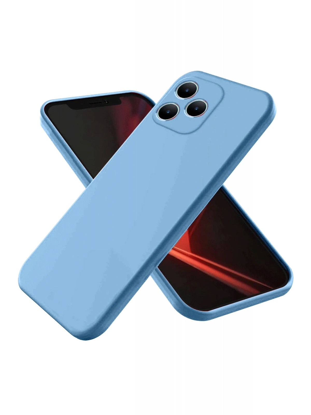 Newface Realme Note 50 4G Kılıf First Silikon - Mavi