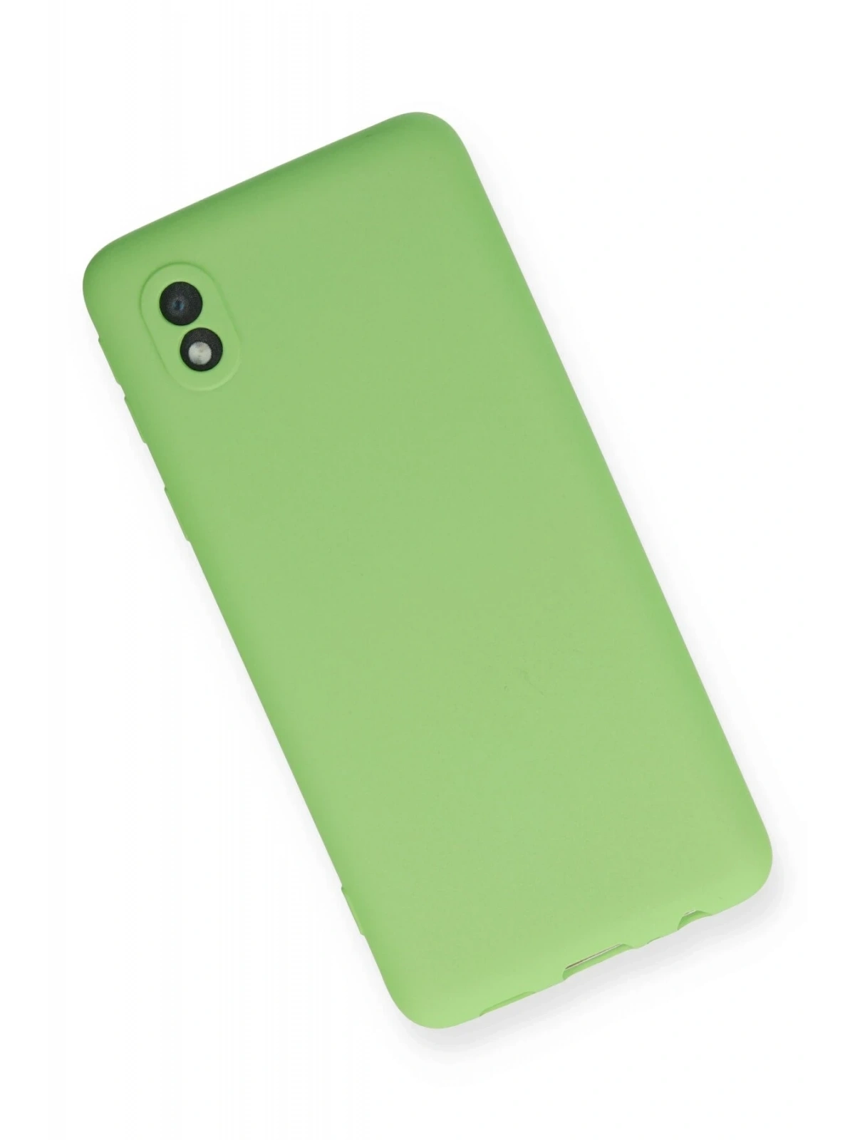 Newface Samsung Galaxy A01 Core Kılıf First Silikon - Yeşil