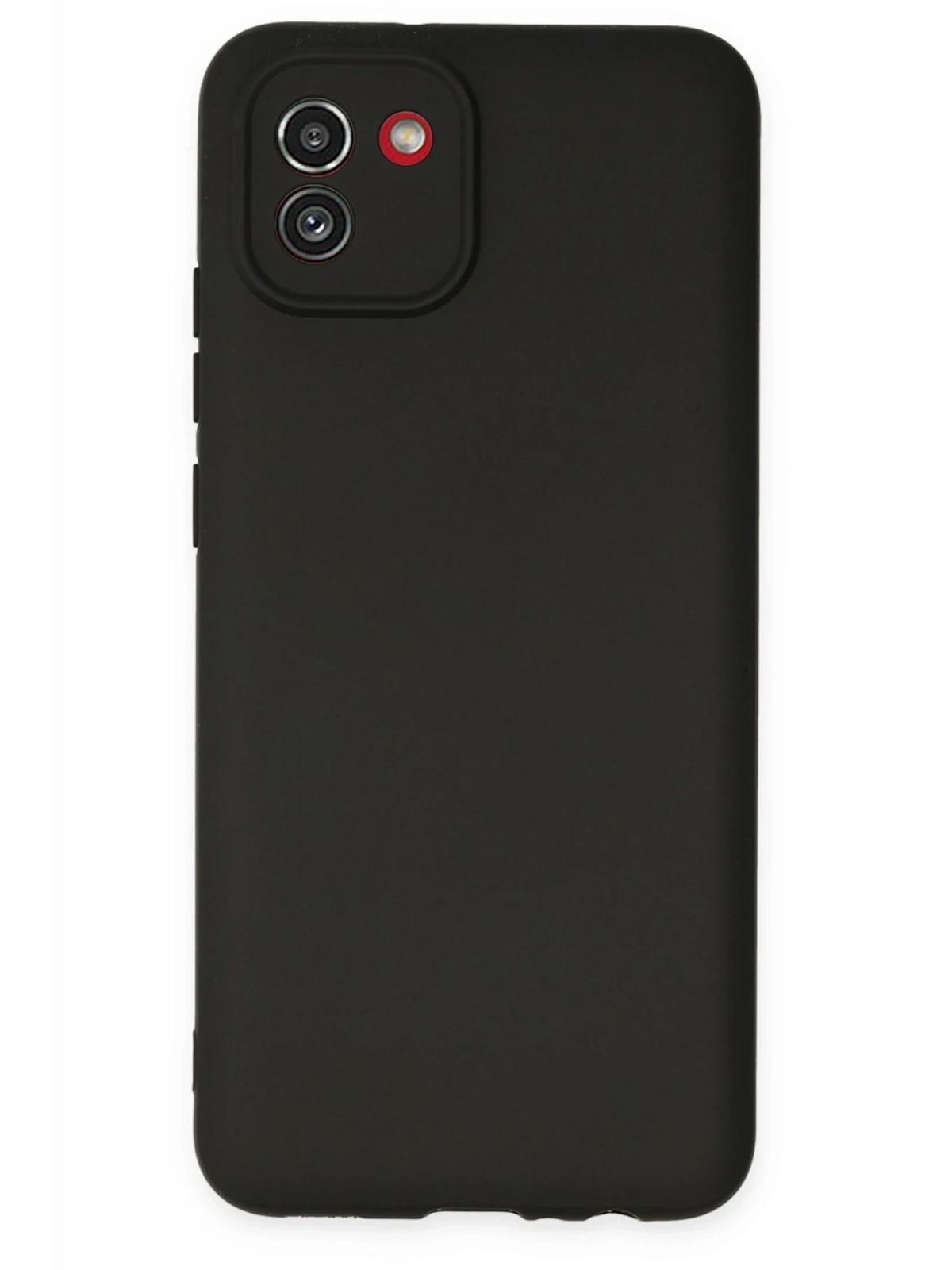 Newface Samsung Galaxy A03 Kılıf First Silikon - Siyah