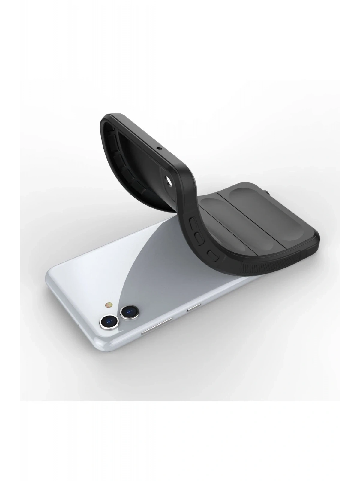 Newface Samsung Galaxy A04 Kılıf Optimum Silikon - Siyah