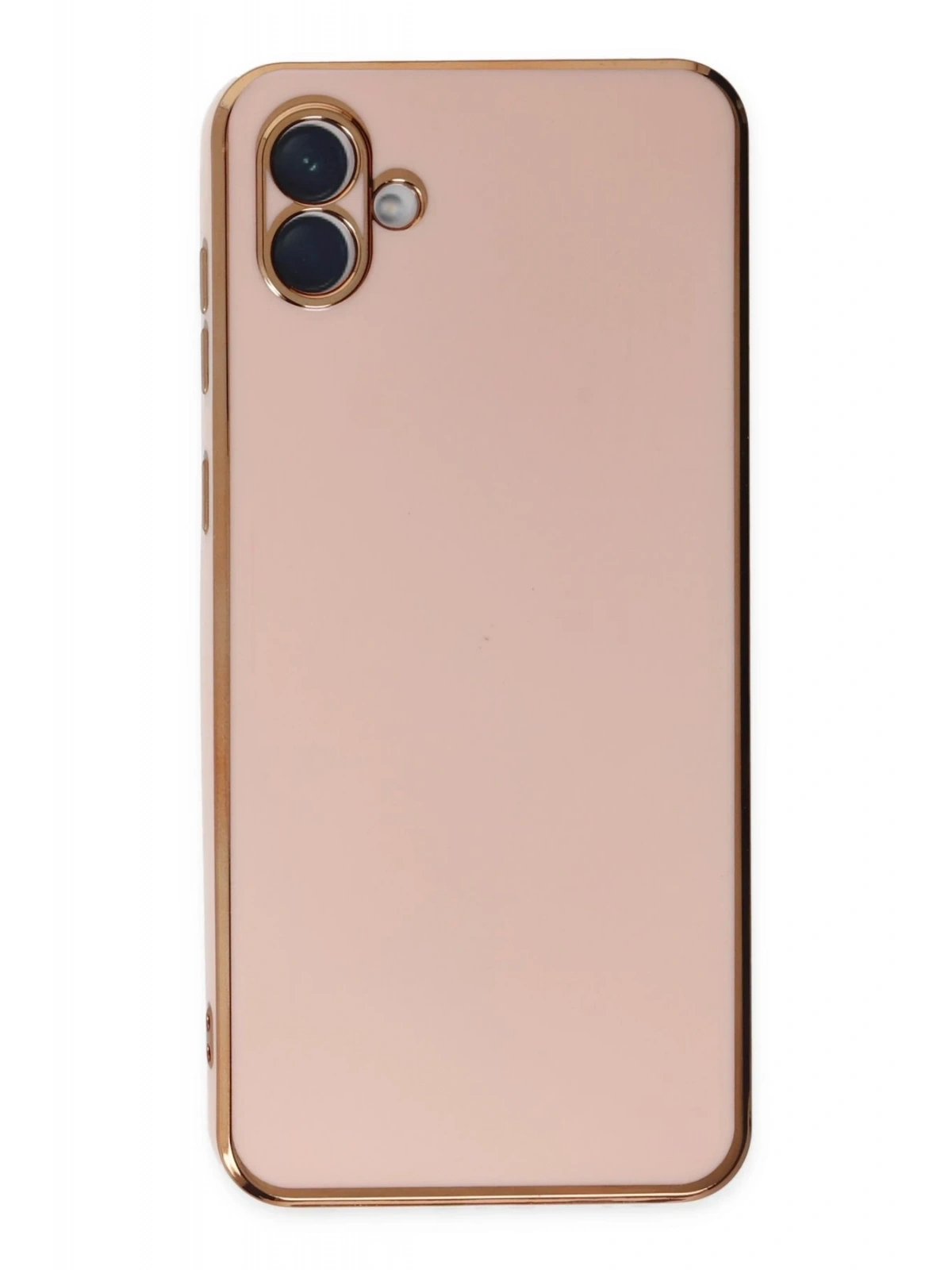 Newface Samsung Galaxy A04 Kılıf Volet Silikon - Pembe