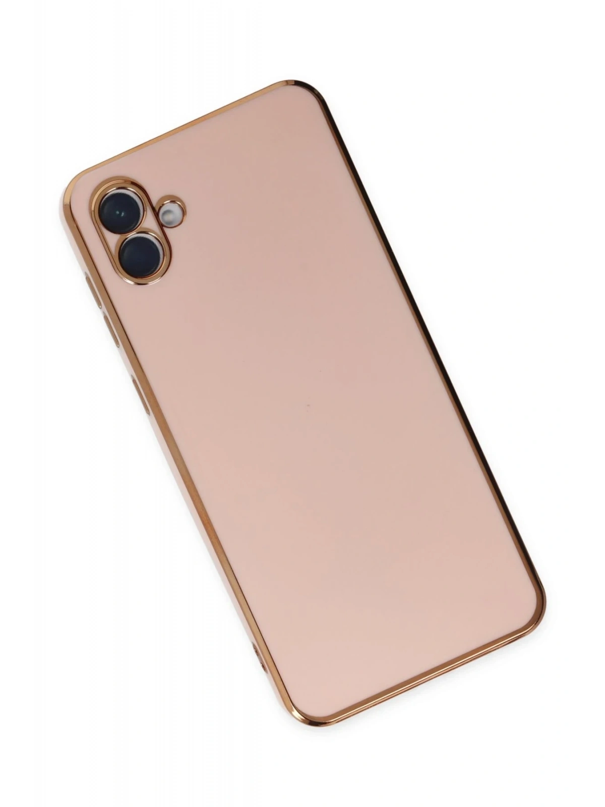 Newface Samsung Galaxy A04 Kılıf Volet Silikon - Pembe