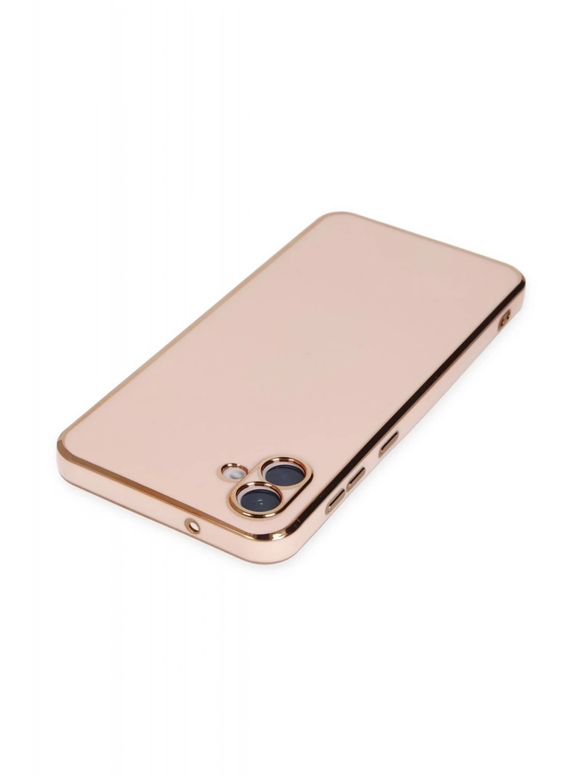 Newface Samsung Galaxy A04 Kılıf Volet Silikon - Pembe