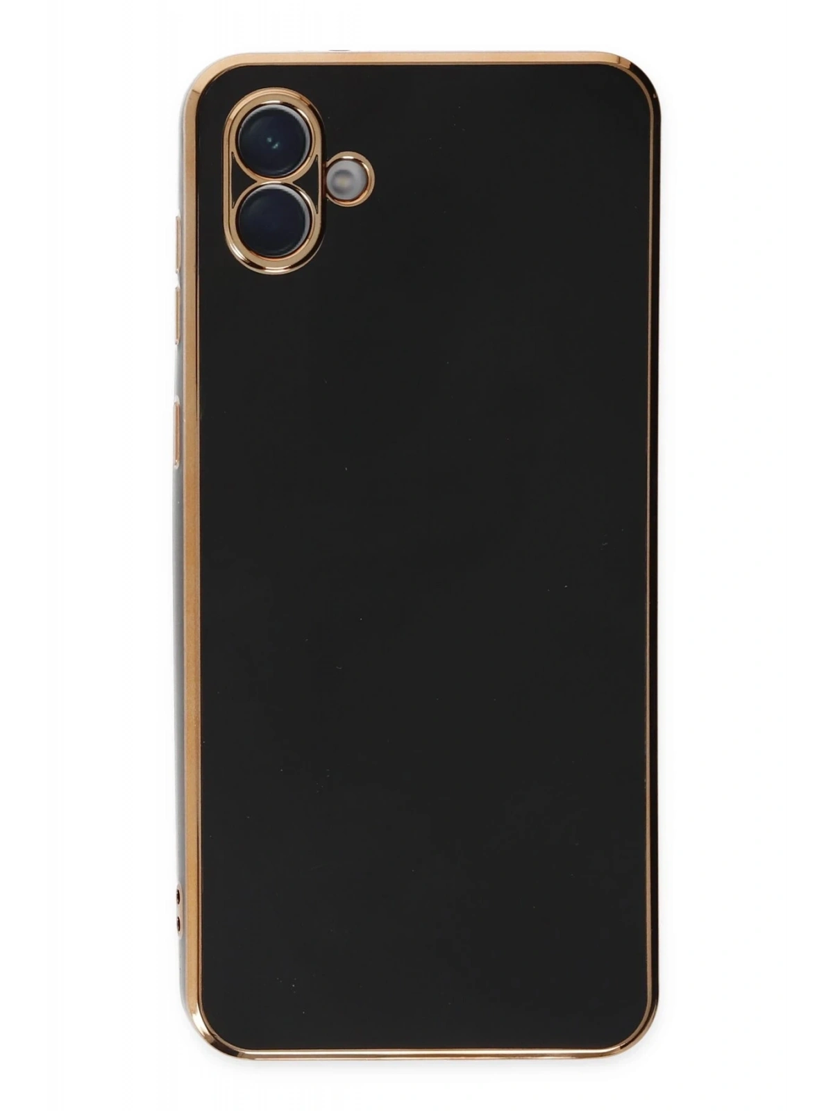 Newface Samsung Galaxy A04 Kılıf Volet Silikon - Siyah