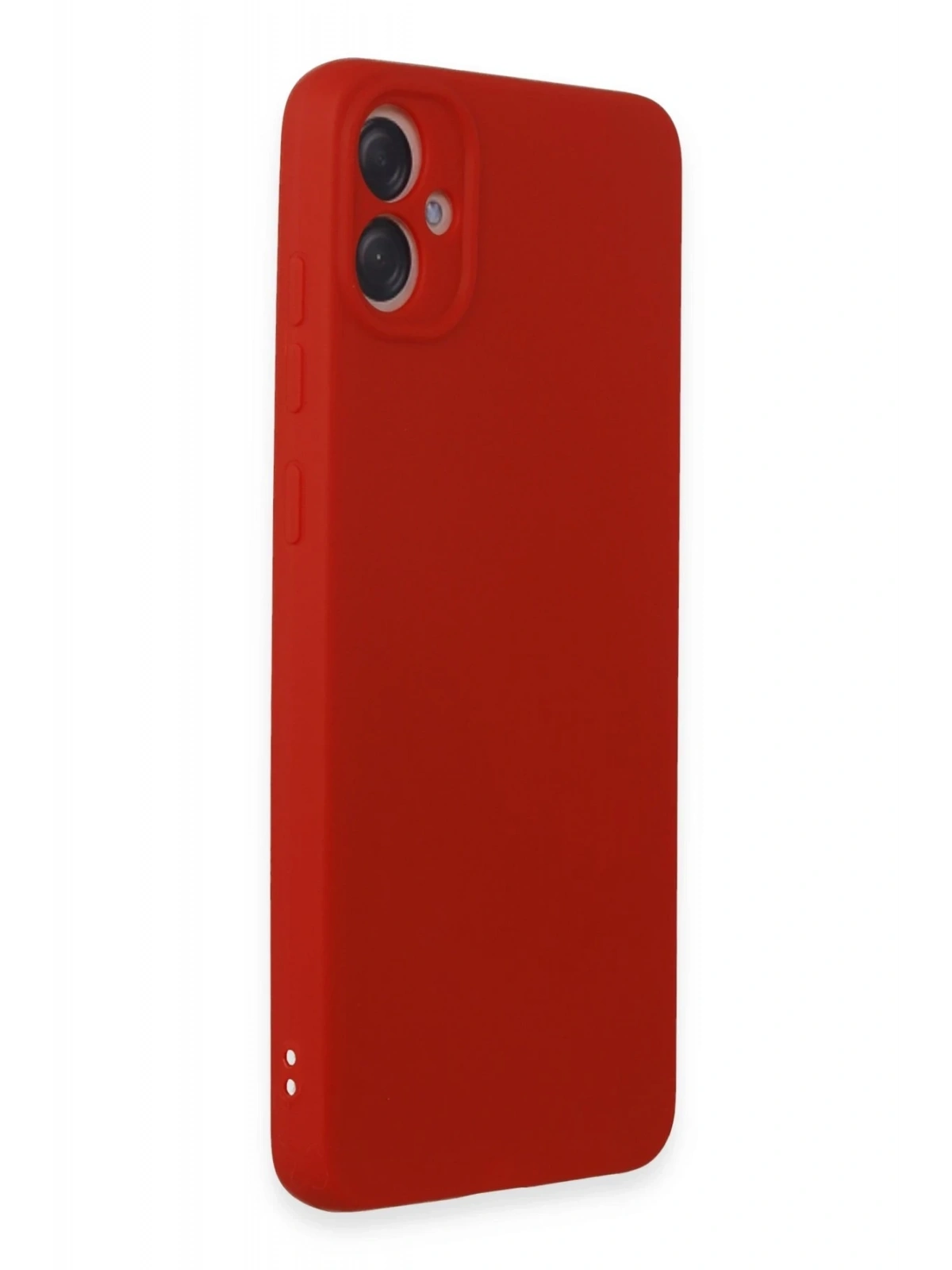 Newface Samsung Galaxy A05 Kılıf First Silikon - Kırmızı