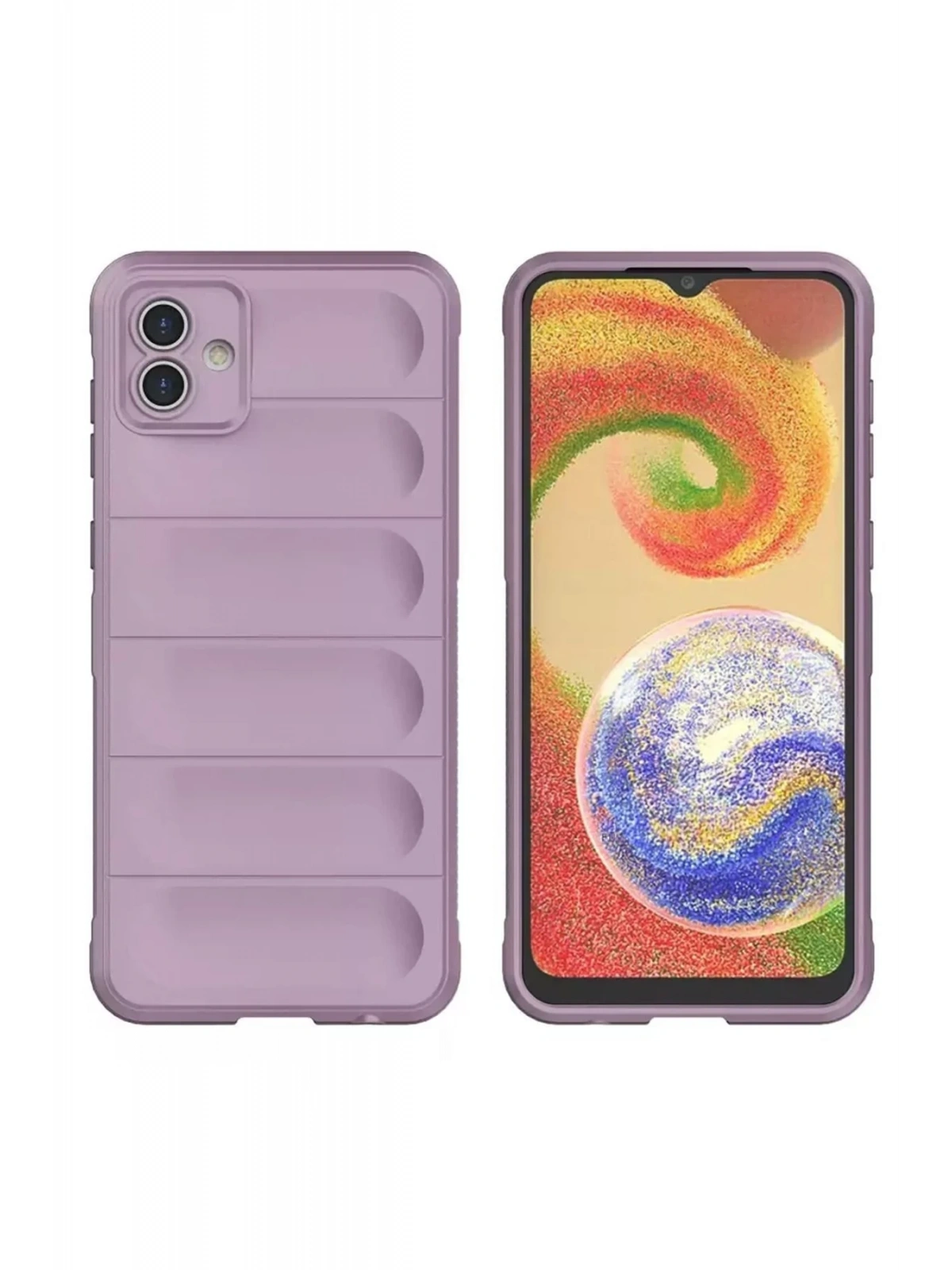 Newface Samsung Galaxy A05 Kılıf Optimum Silikon - Mor