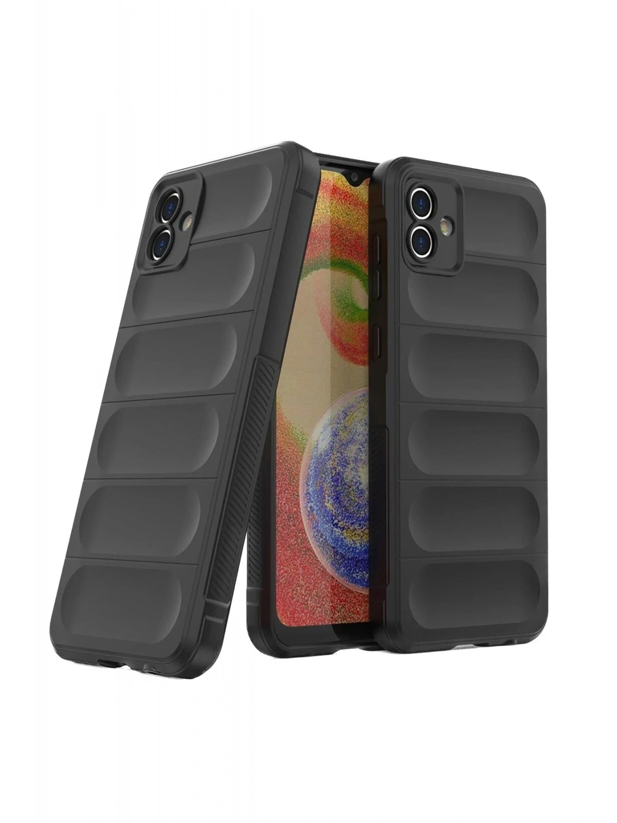 Newface Samsung Galaxy A05 Kılıf Optimum Silikon - Siyah