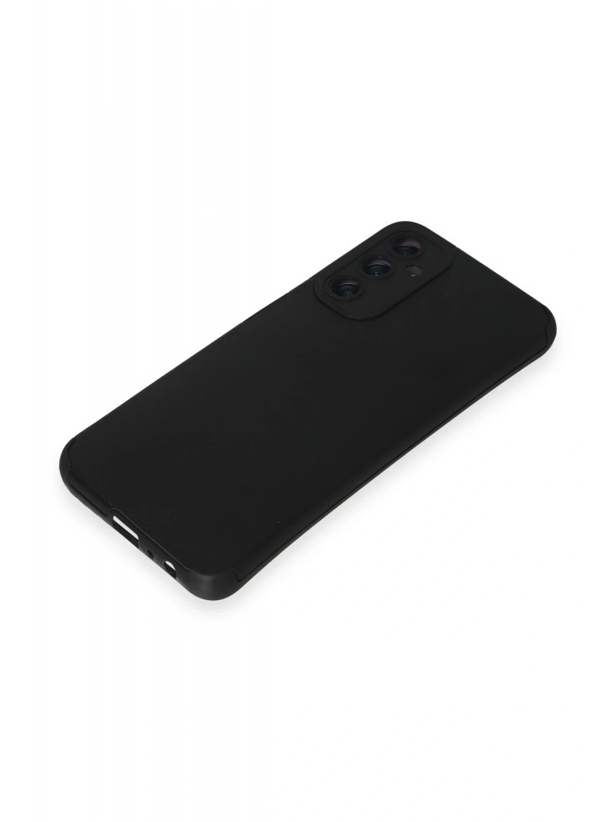 Newface Samsung Galaxy A05S Kılıf Loop Deri Silikon - Siyah