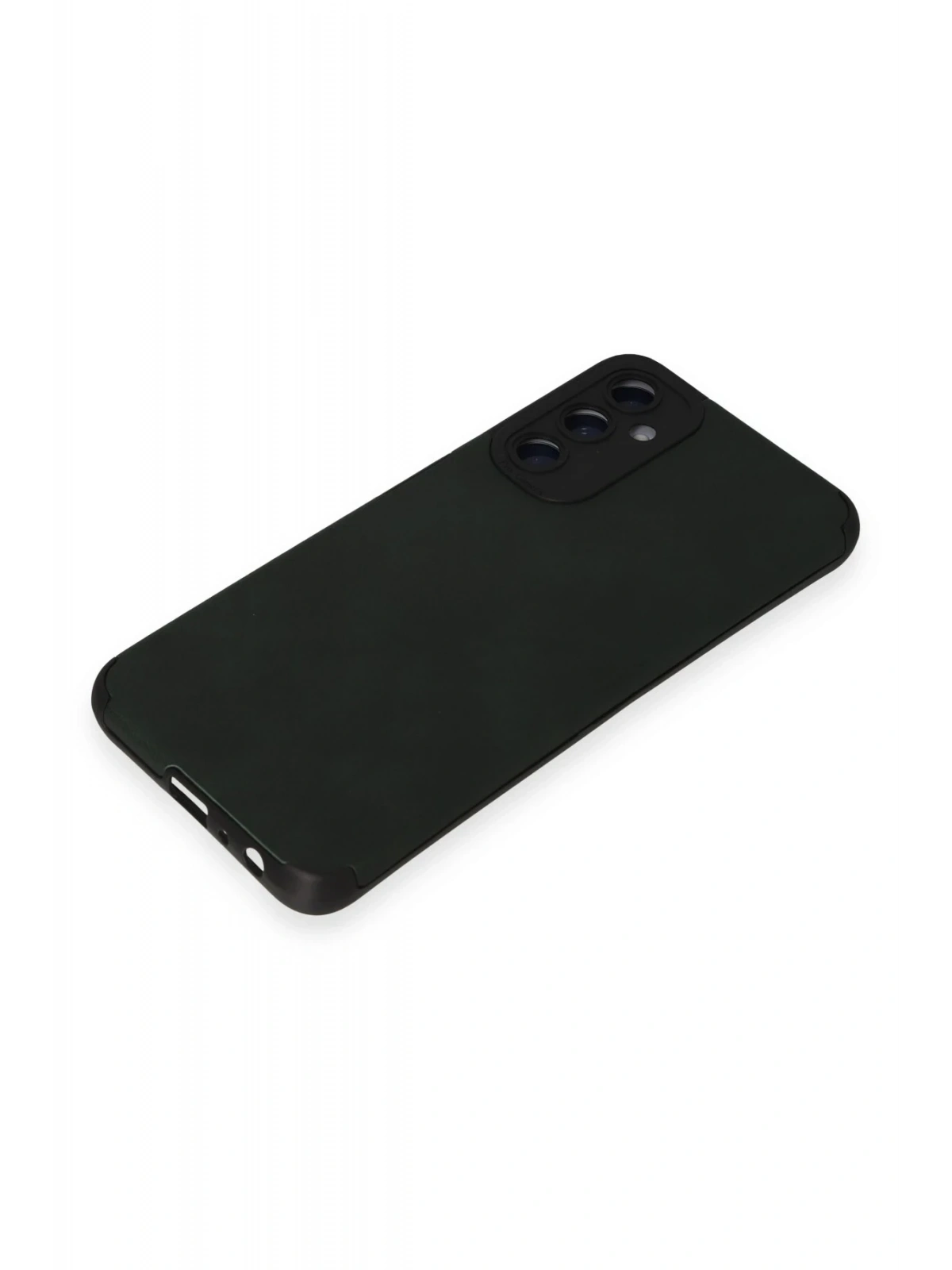 Newface Samsung Galaxy A05S Kılıf Loop Deri Silikon - Yeşil