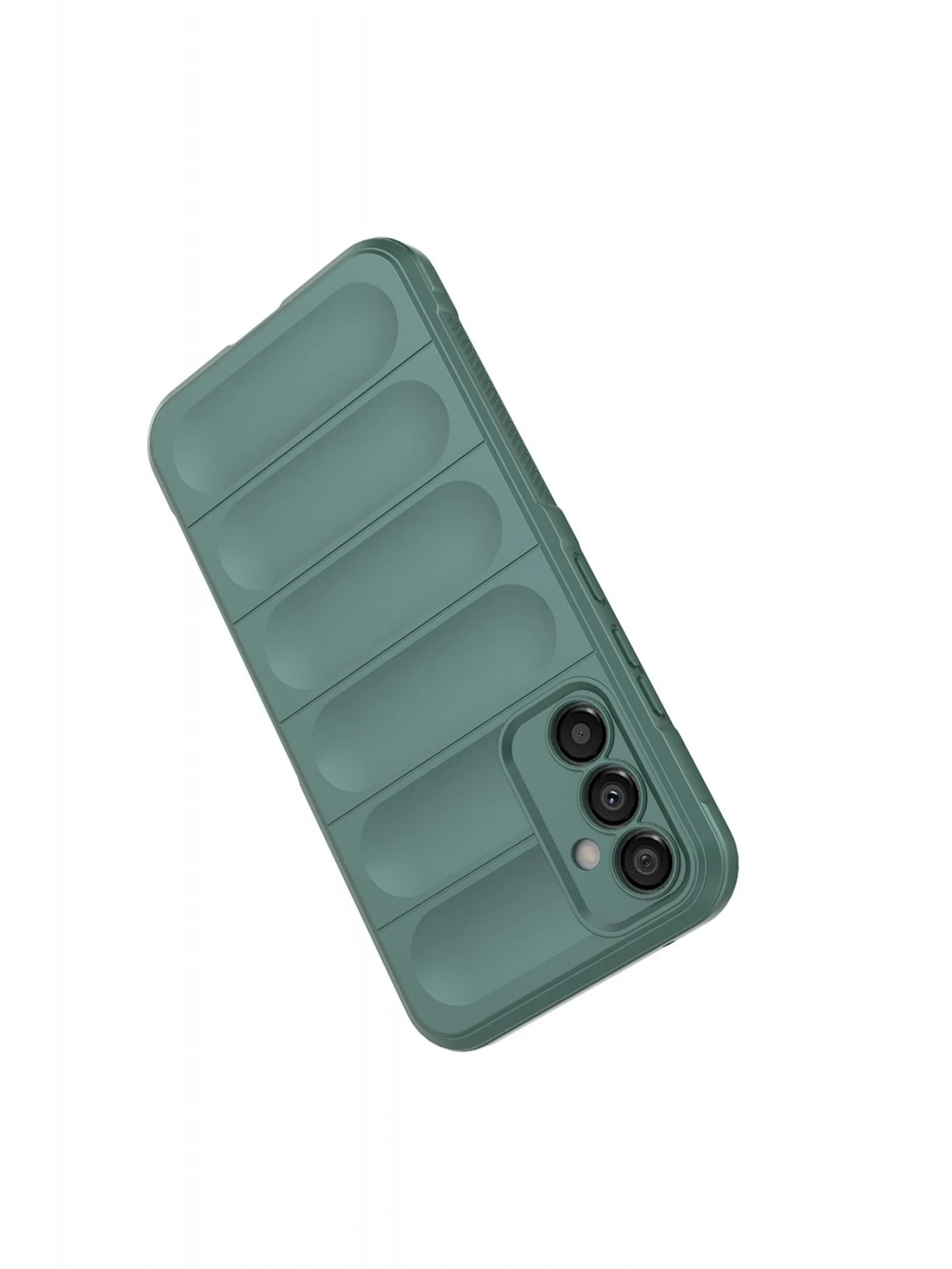 Newface Samsung Galaxy A05S Kılıf Optimum Silikon - Koyu Yeşil