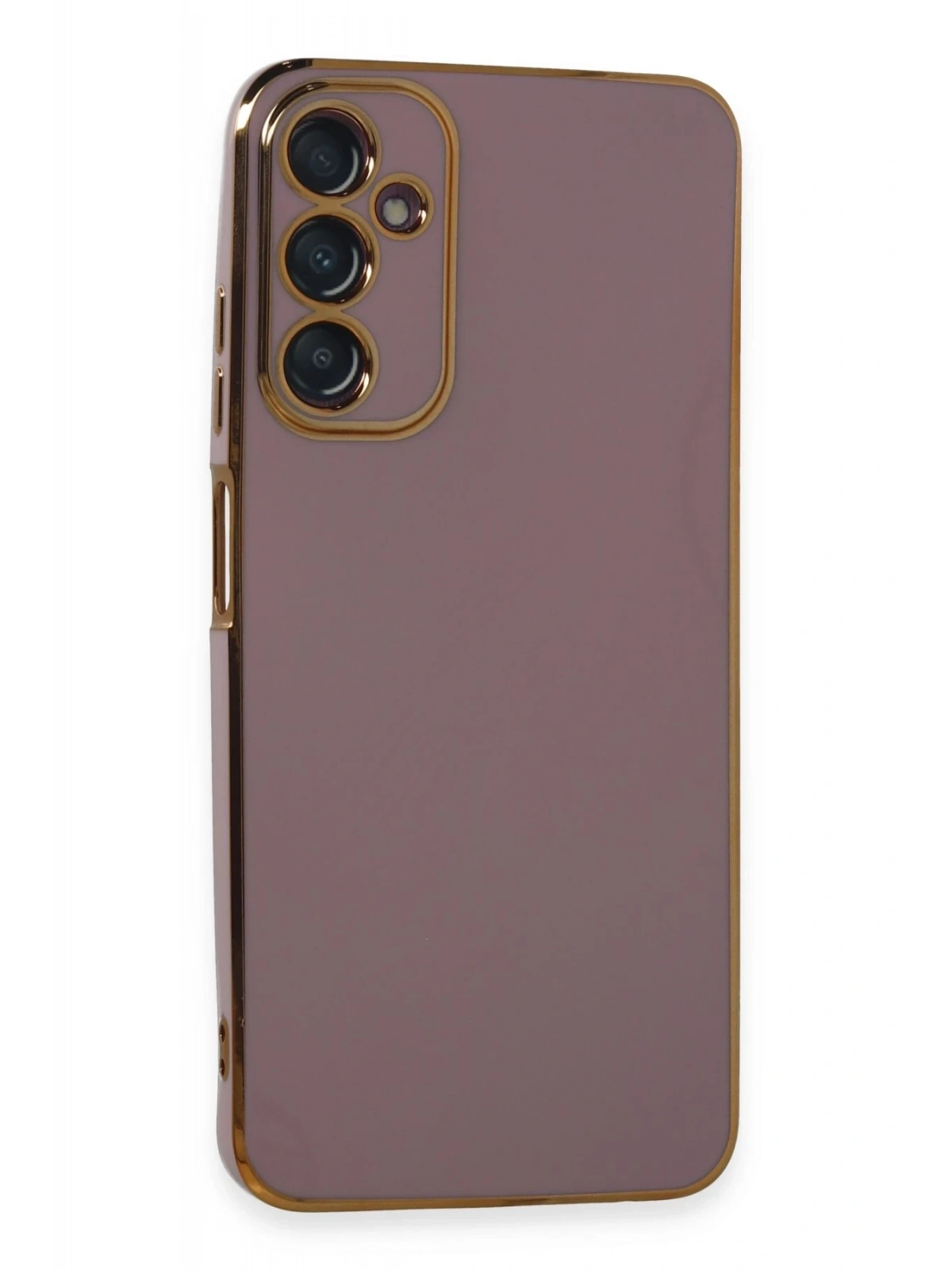 Newface Samsung Galaxy A05S Kılıf Volet Silikon - Mor
